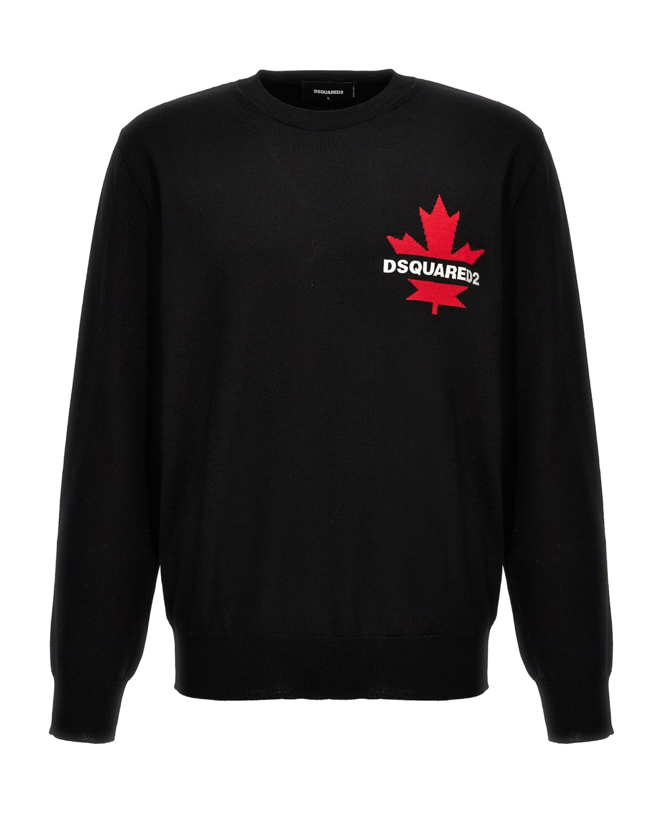 Dsquared2 Logo Sweater - Black