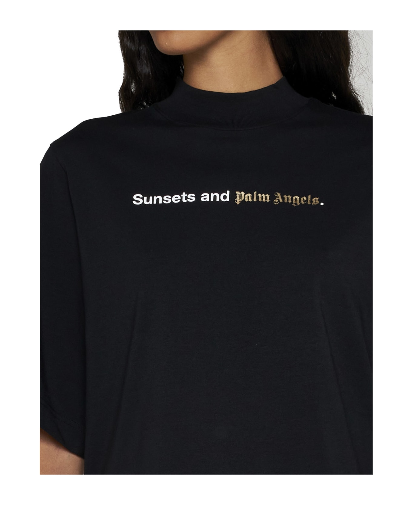 Palm Angels T-shirt - Black Whit