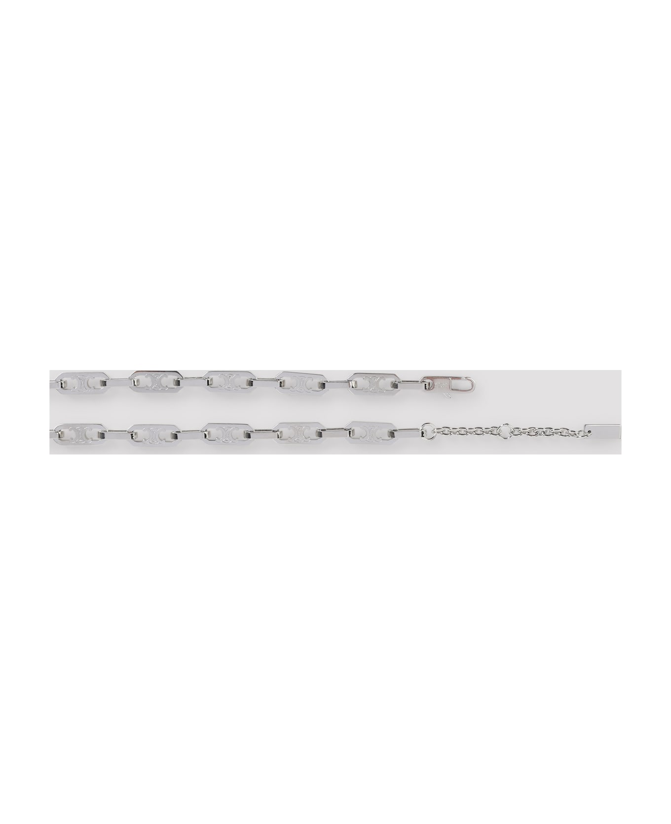 Celine Small Octagon Necklace - Si Silver
