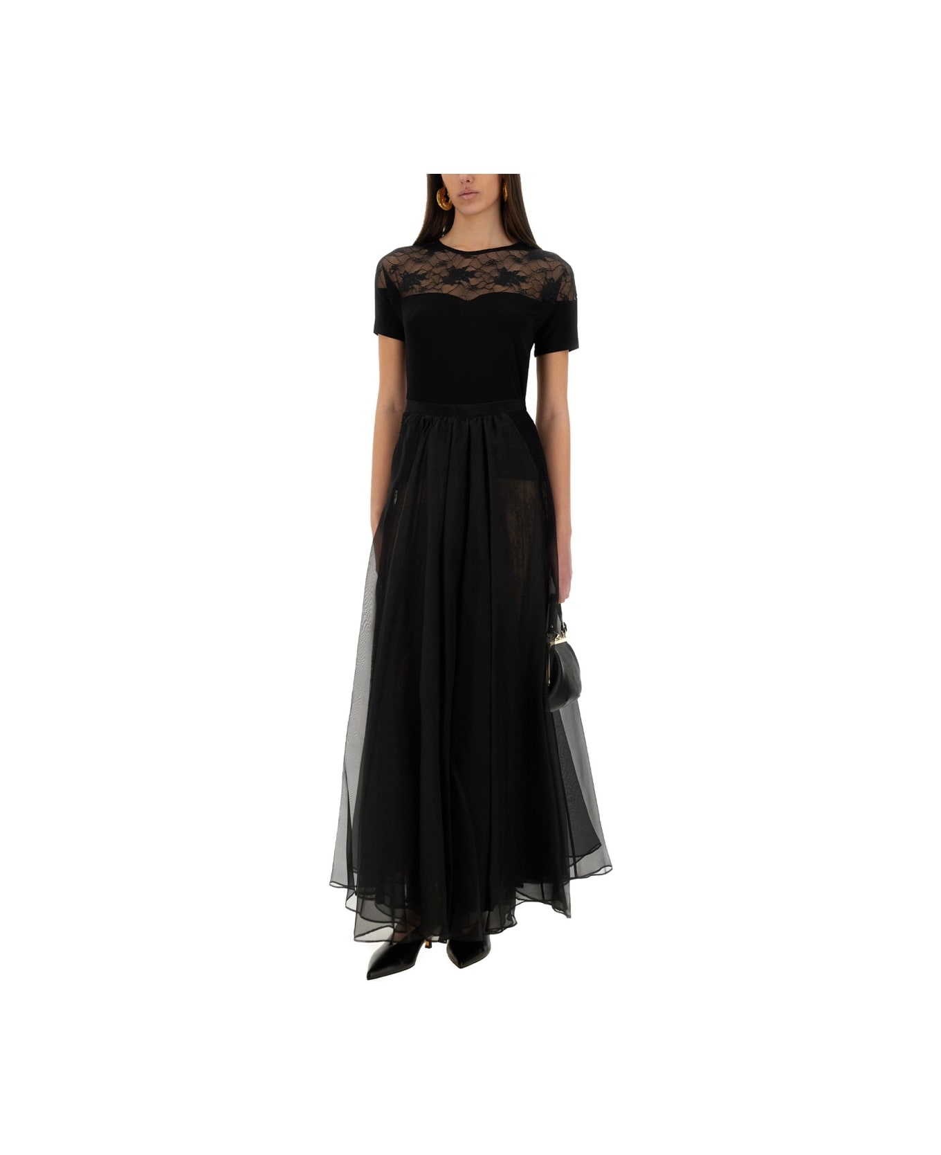 Nina Ricci "voluminous" Maxi Skirt - BLACK