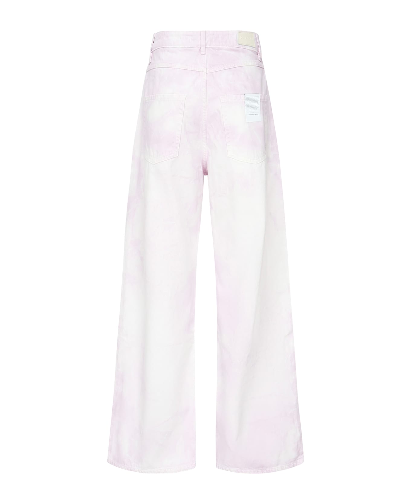 Icon Denim Debby Jeans - White/lilac