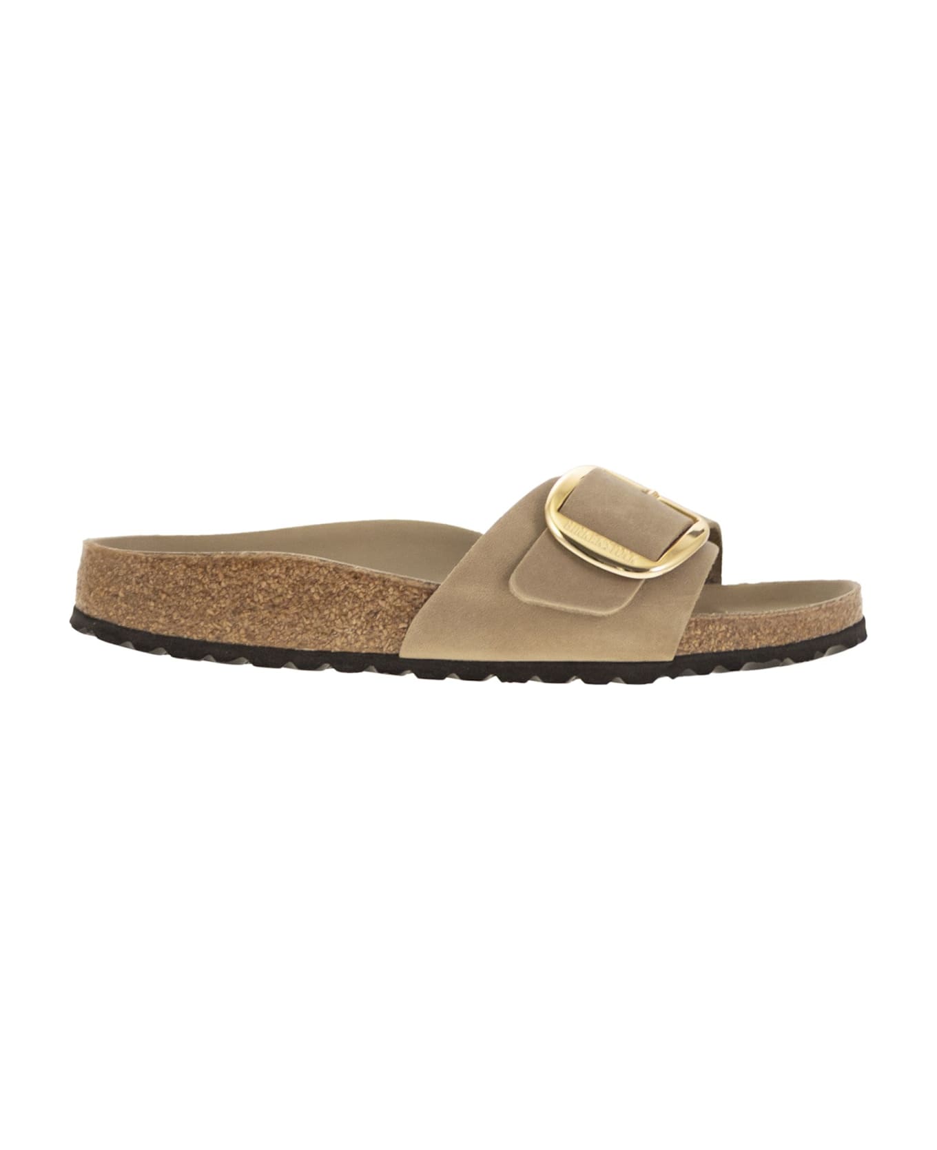Birkenstock Madrid Big Buckle - Flat Sandal - Beige サンダル