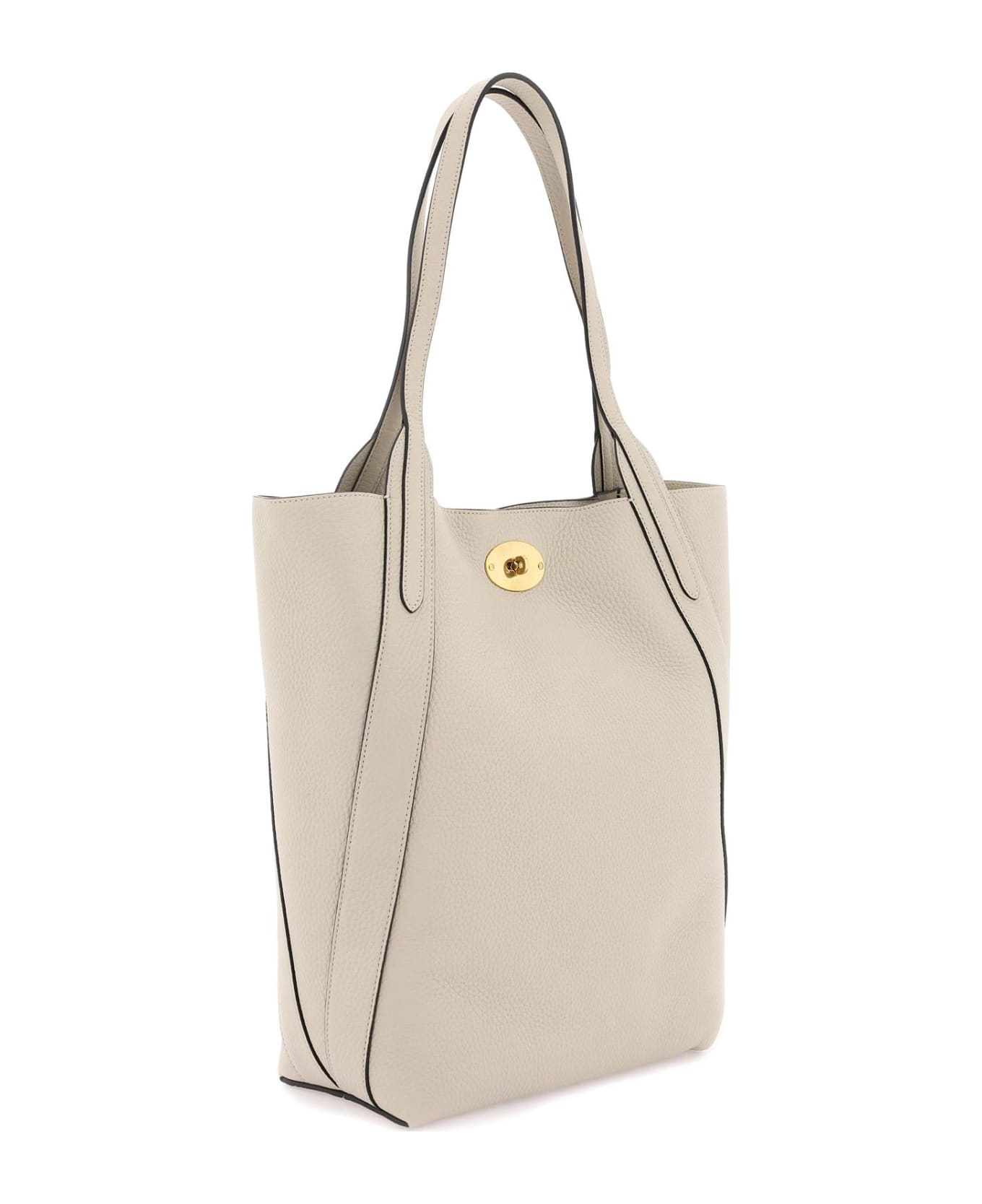 Mulberry Grained Leather Bayswater Tote Bag - CHALK トートバッグ