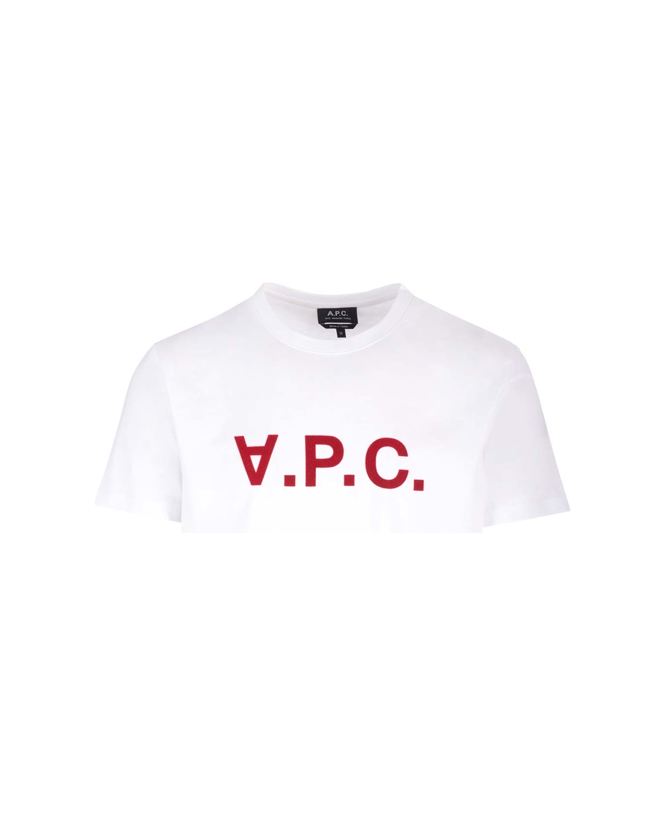 A.P.C. Vpc T-shirt - Tab Blanc Rouge シャツ
