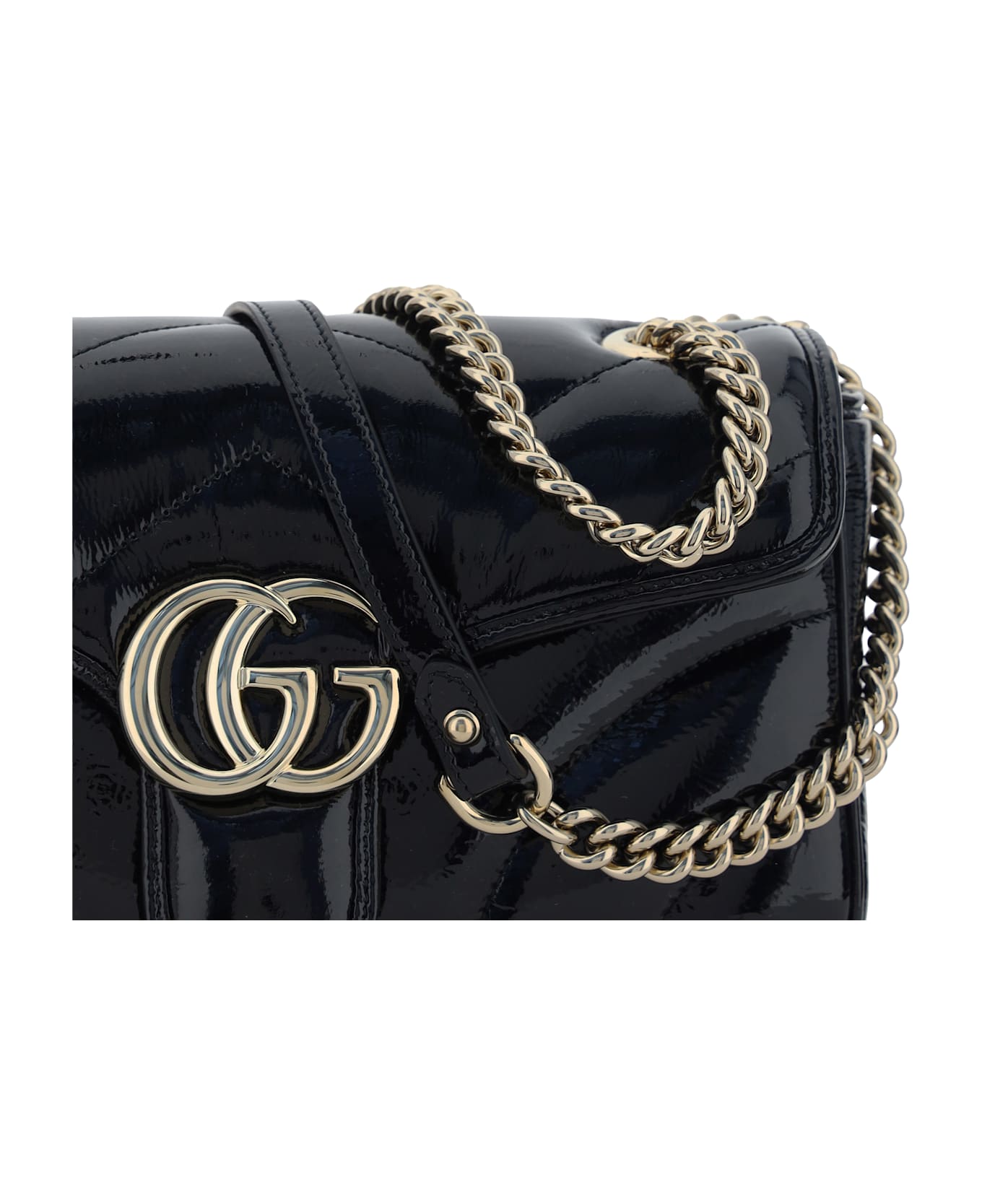 Gucci Handbag Gg Marmont - Black