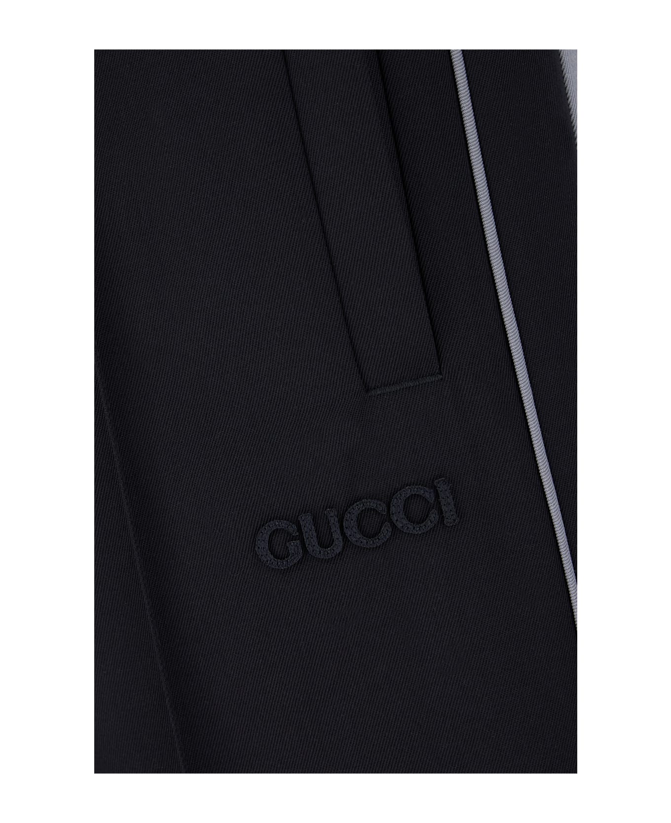 Gucci Midnight Blue Polyester Blend Joggers - Blu