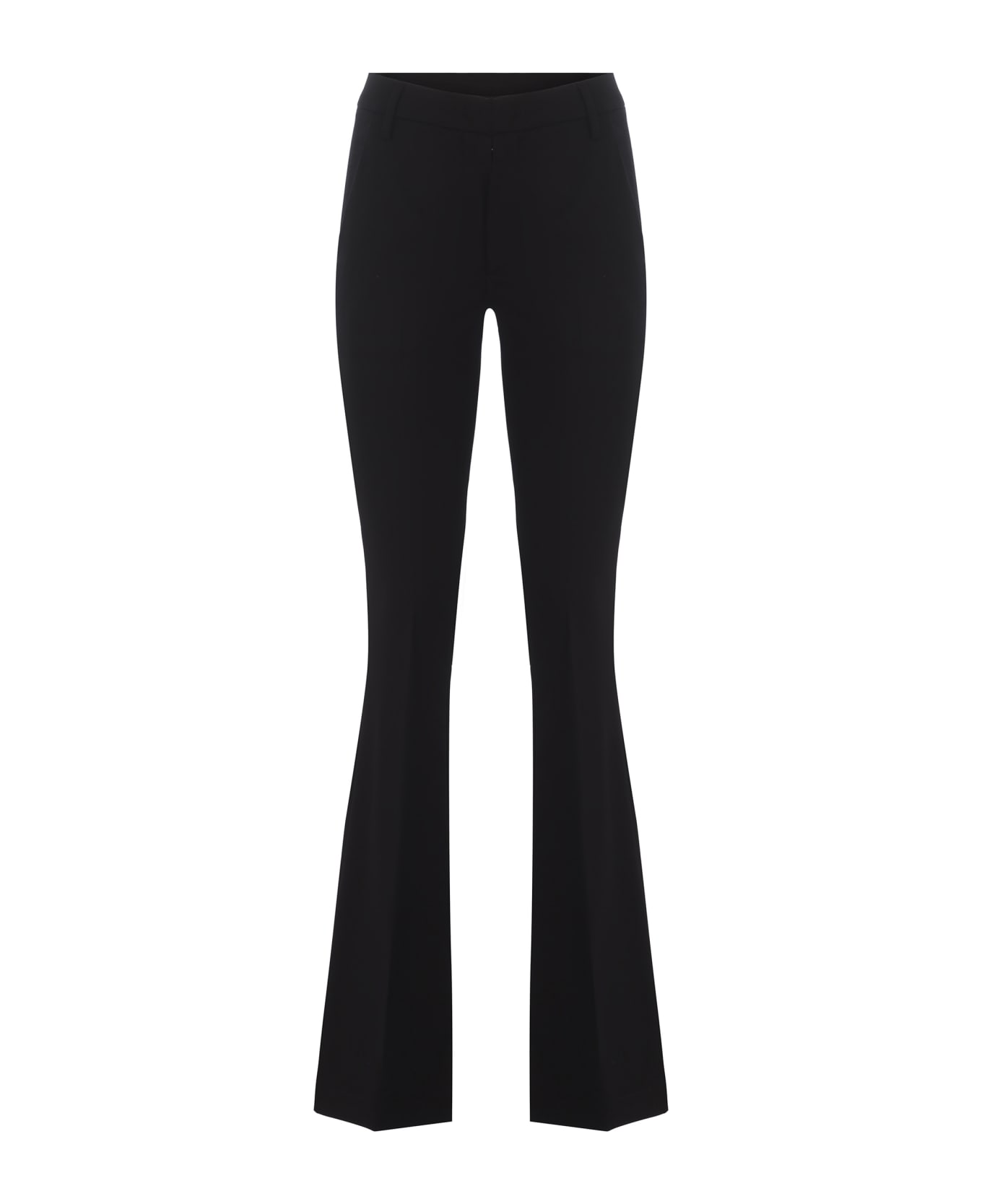 Dondup Trousers Dondup "lexi" Made Of Cool Wool - Nero