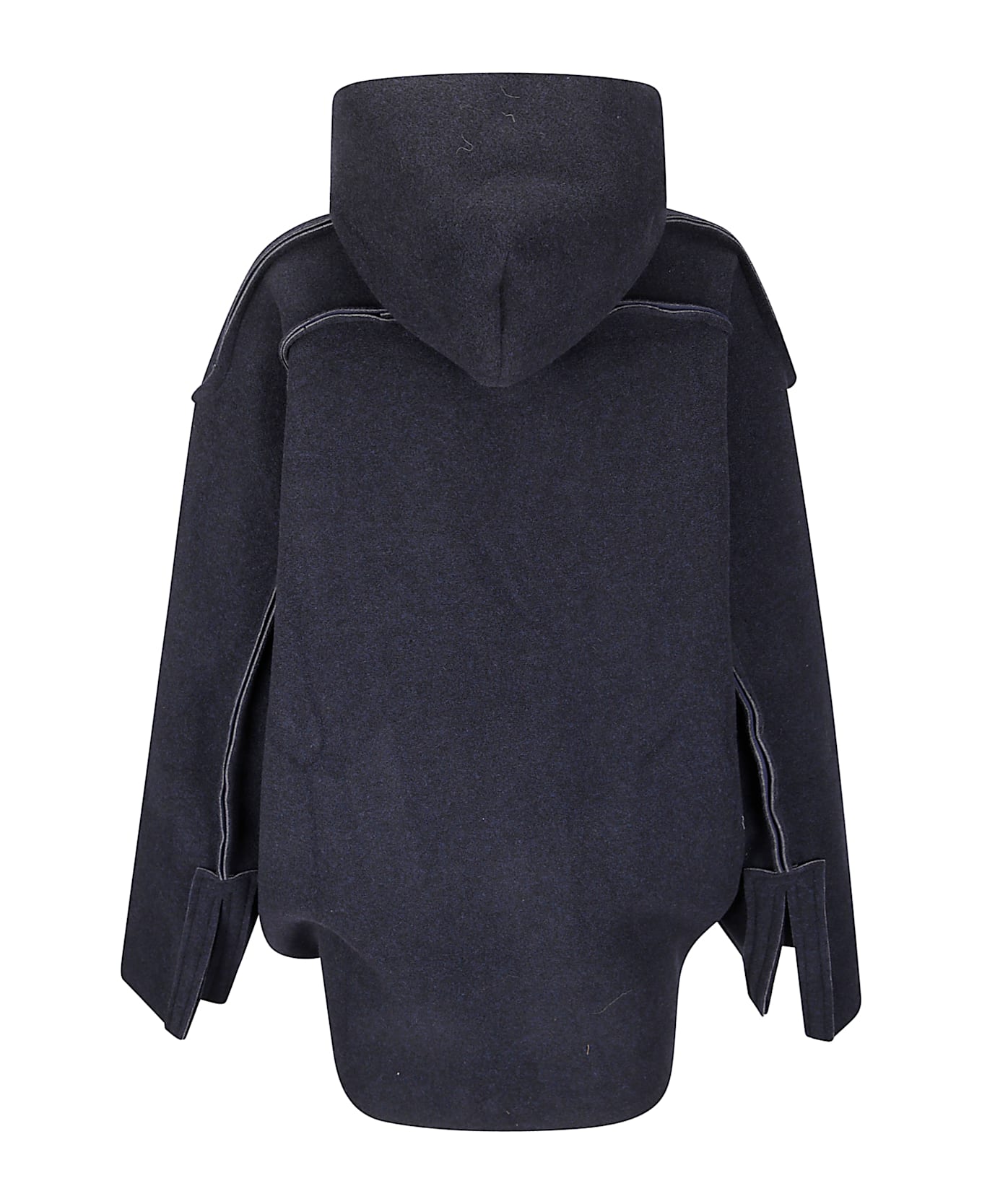 Ottolinger Felted Scuba Anorak - Dark Navy