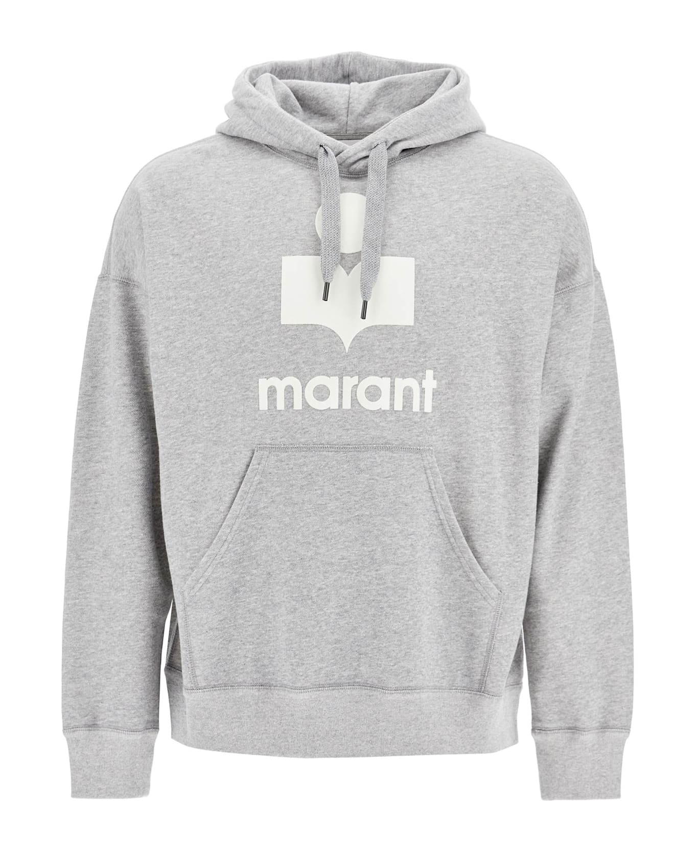 Isabel Marant Miley Hoodie - GREYWHITE