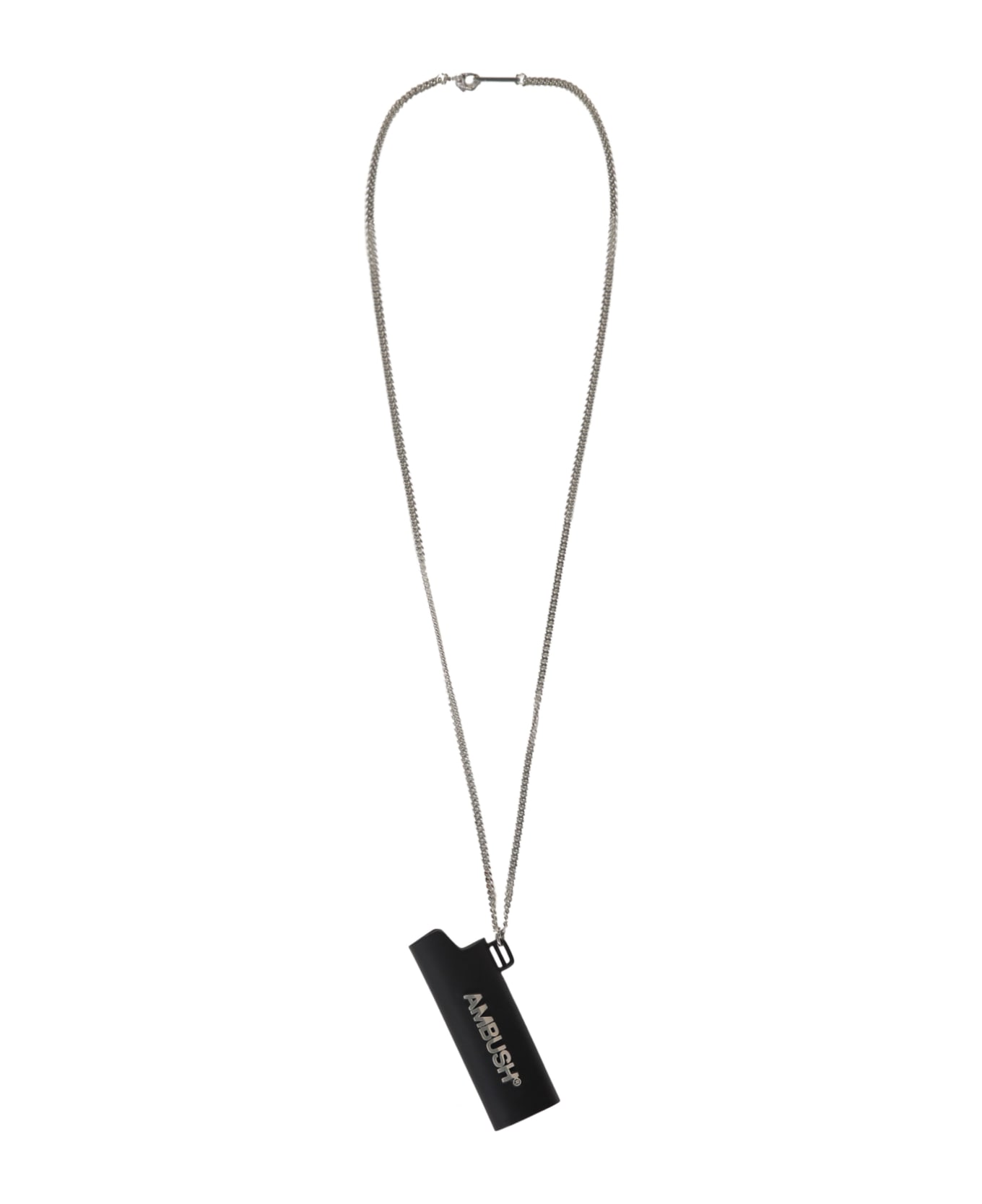 AMBUSH Lighter Case Necklace - black