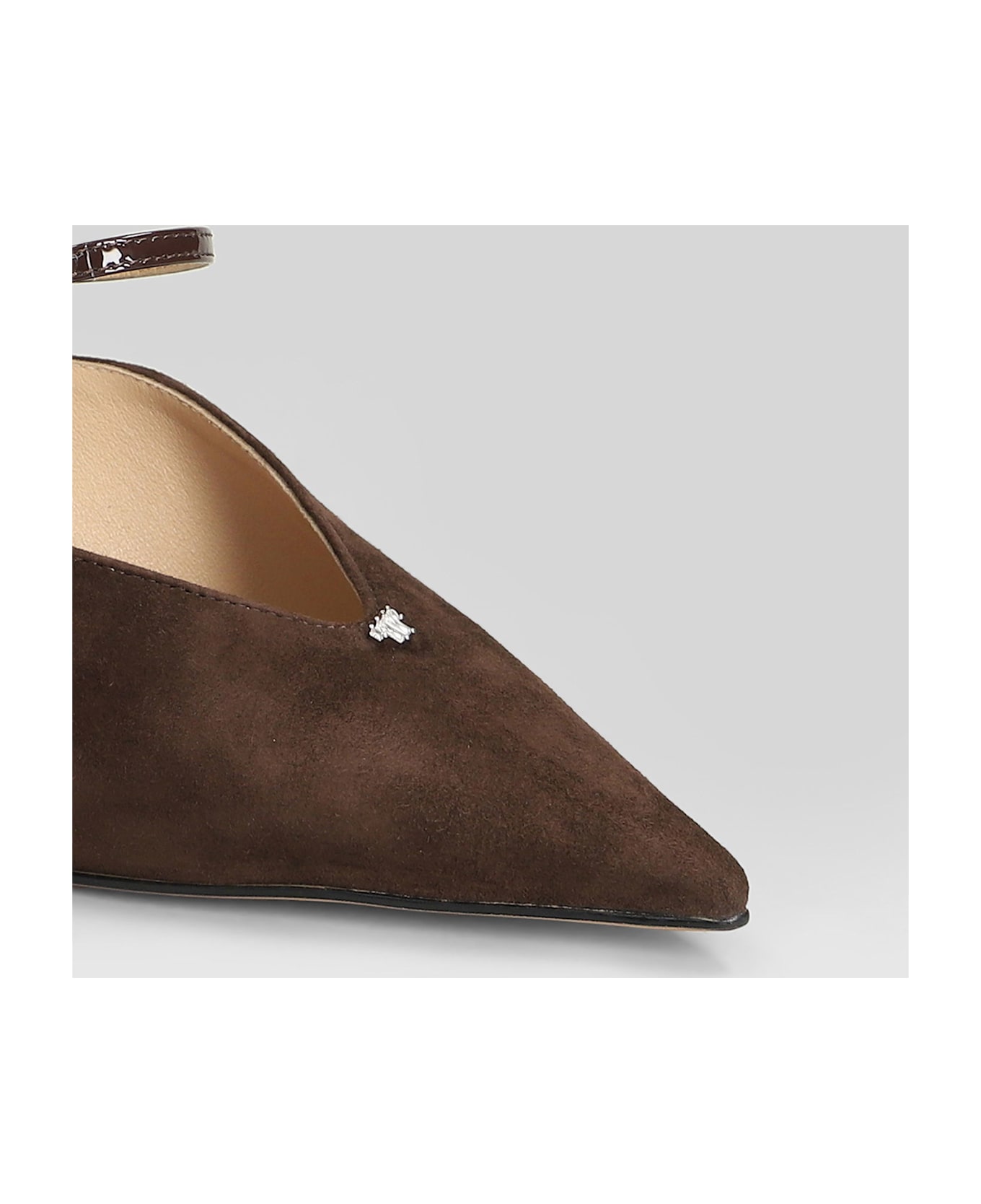 Lola Cruz Pumps In Brown Suede - brown