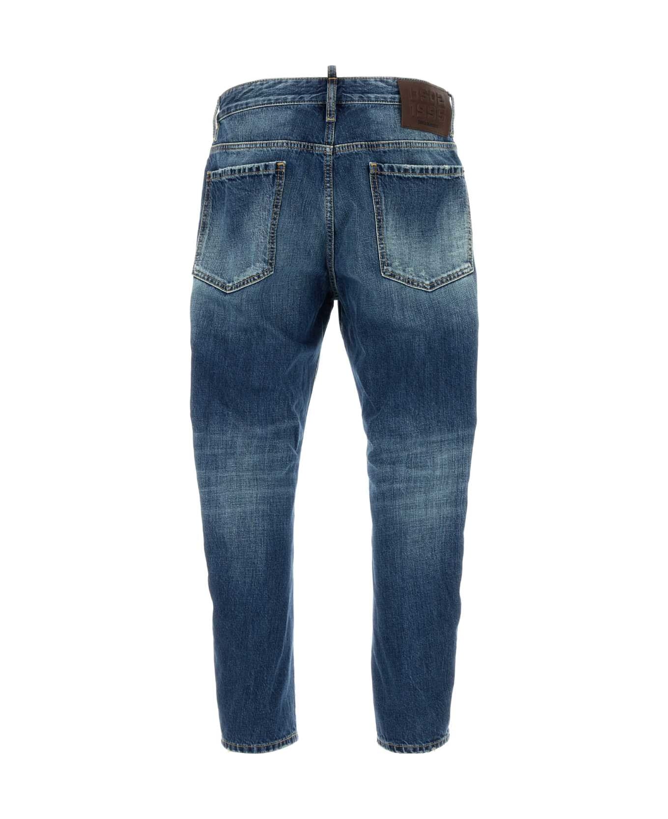 Dsquared2 Denim Bro Jeans - NAVYBLUE