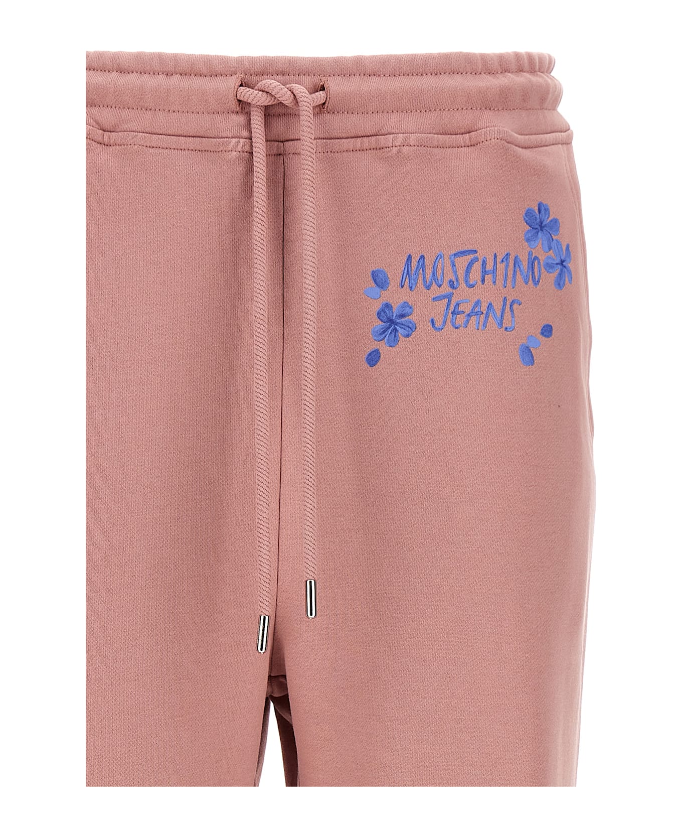 M05CH1N0 Jeans Sweatshirt Pants - Pink