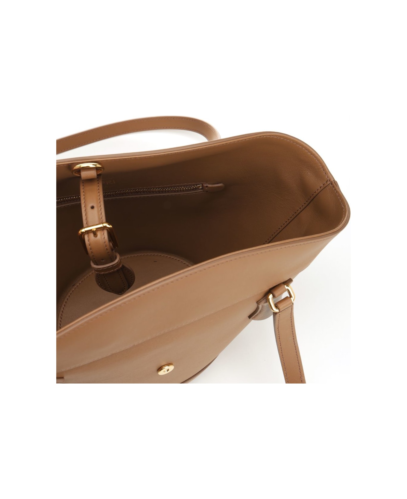 Dolce 
Gabbana Leather Shoulder Bag - Caramello