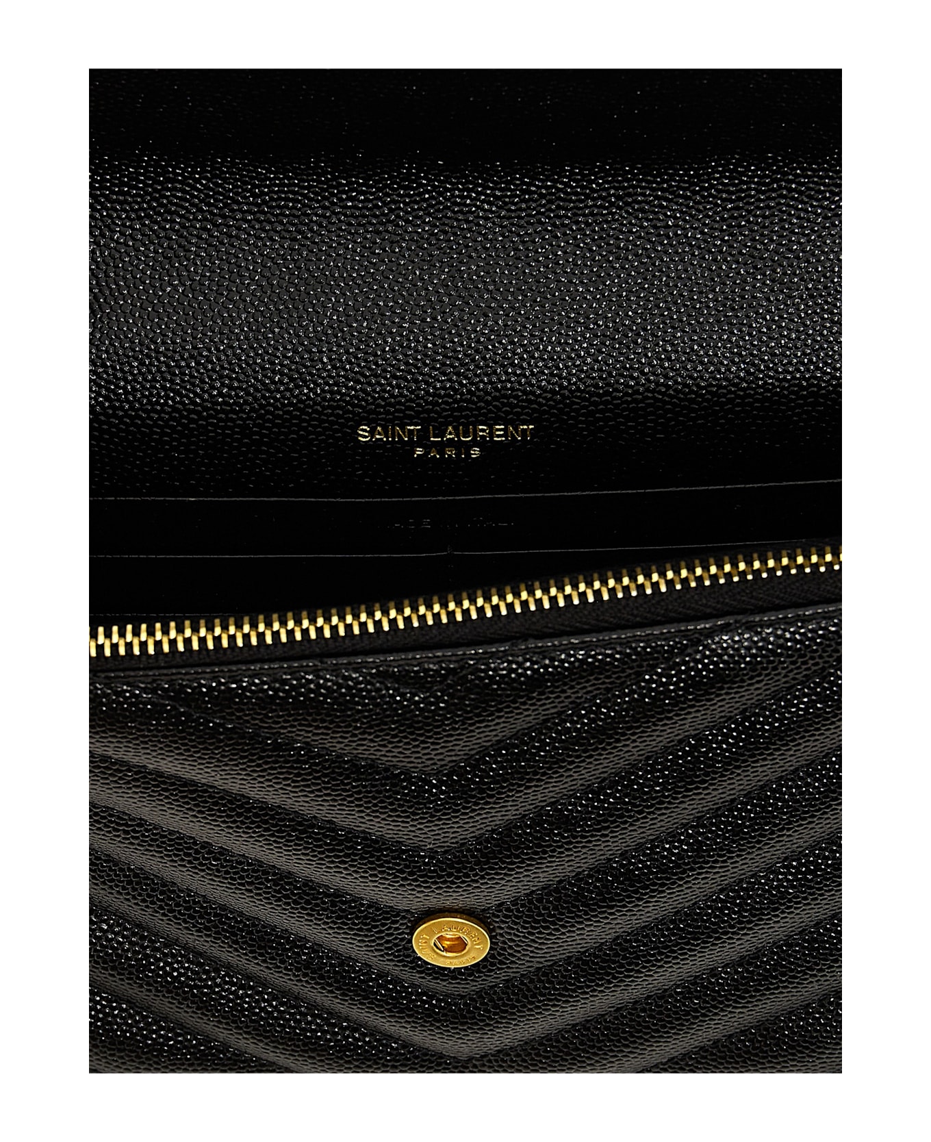 Saint Laurent 
cassandre
 Wallet - Black  