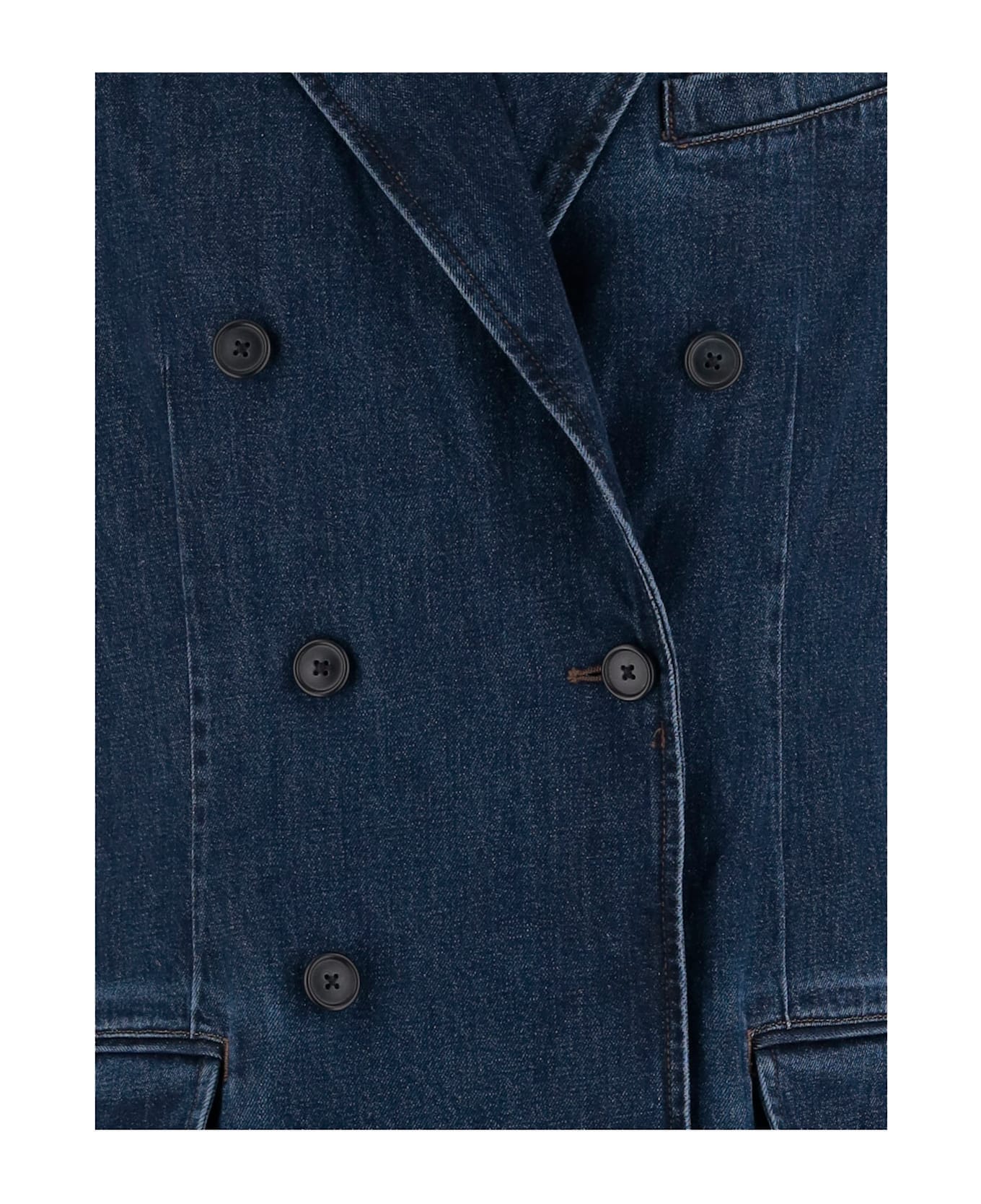 Polo Ralph Lauren Cotton Denim Short Coat - Denim