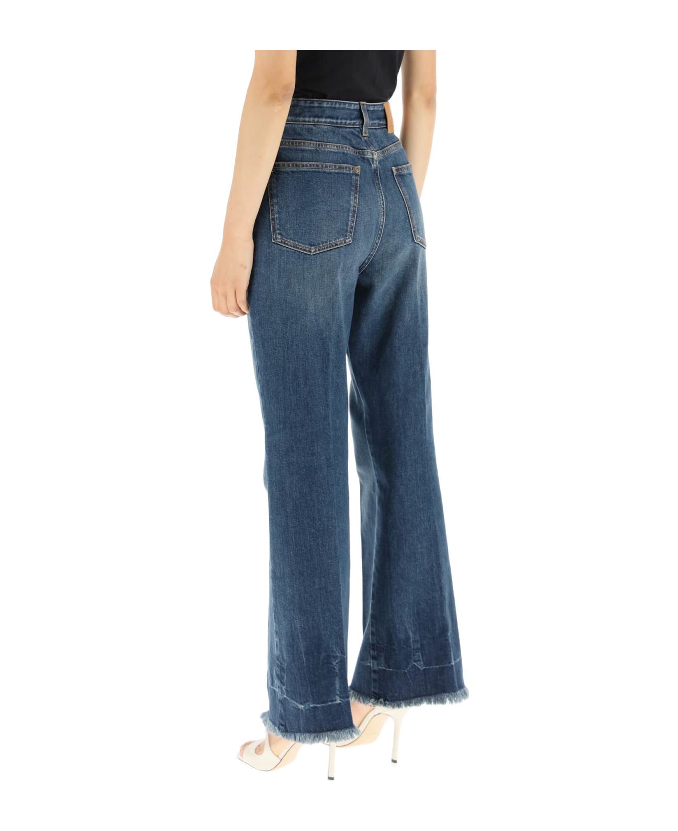 Stella McCartney Vintage Dark Flared Jeans - Blu