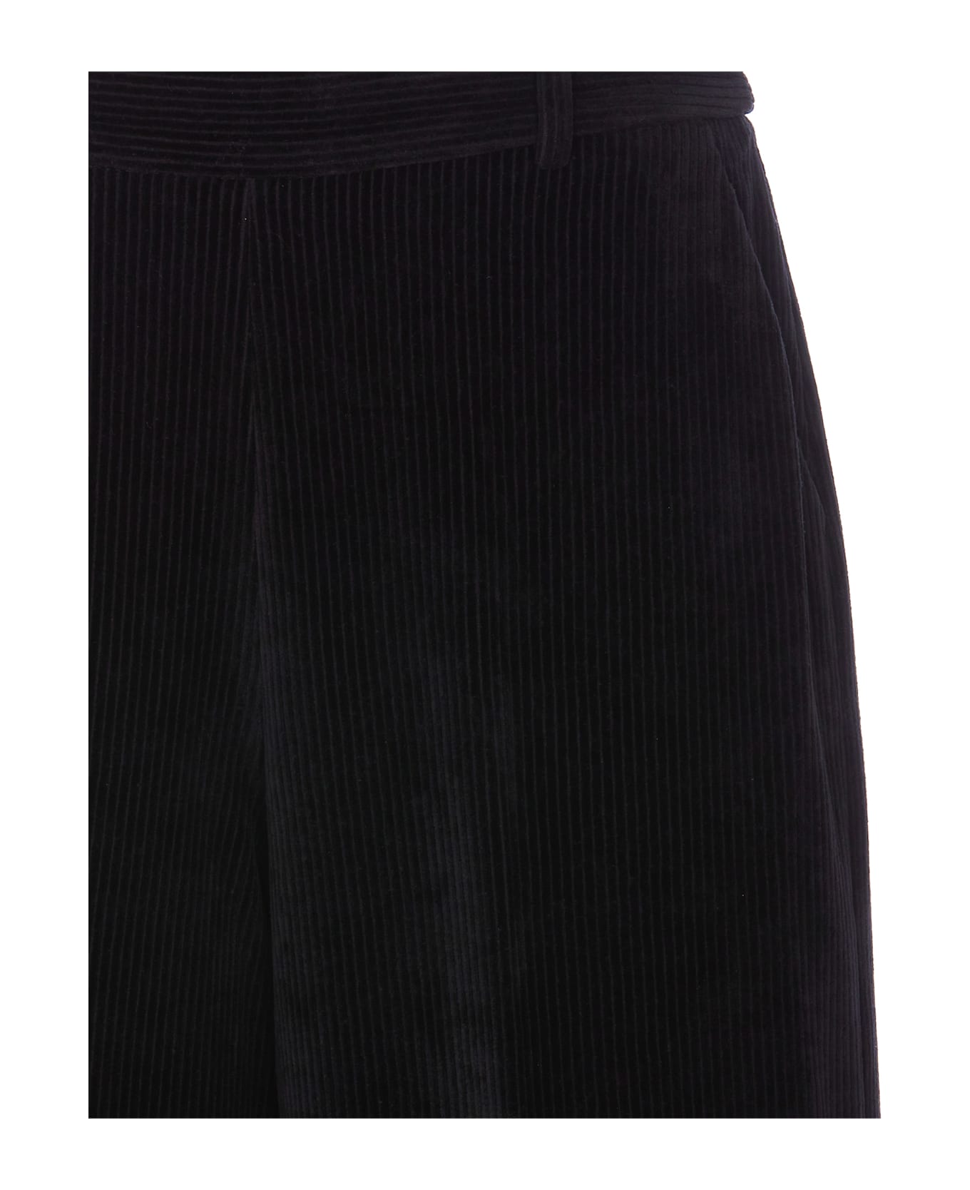 Circolo 1901 Corduroy Pants - Black