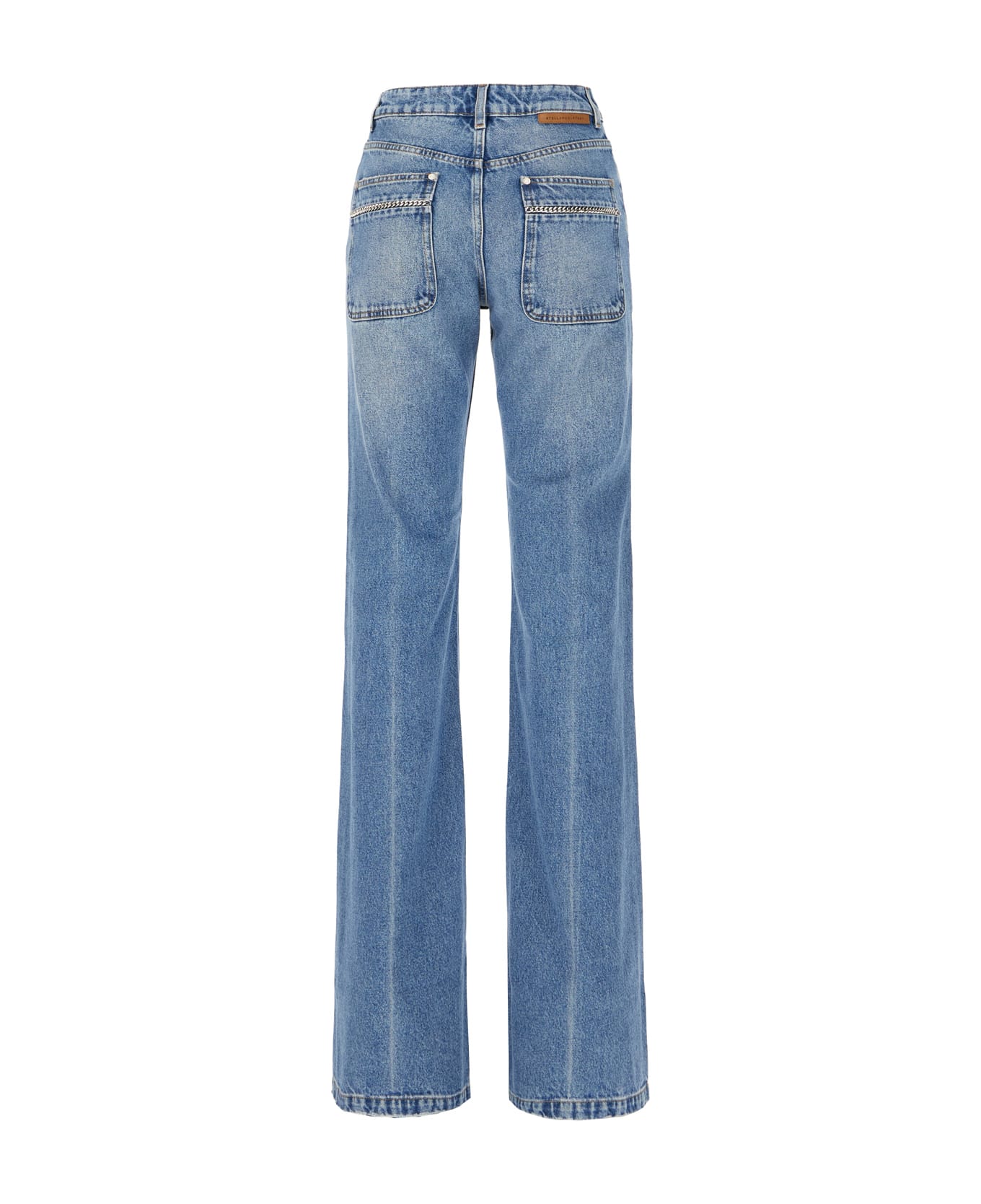 Stella McCartney Chain Pocket Jeans - MEDIUM VINTAGE BLUE