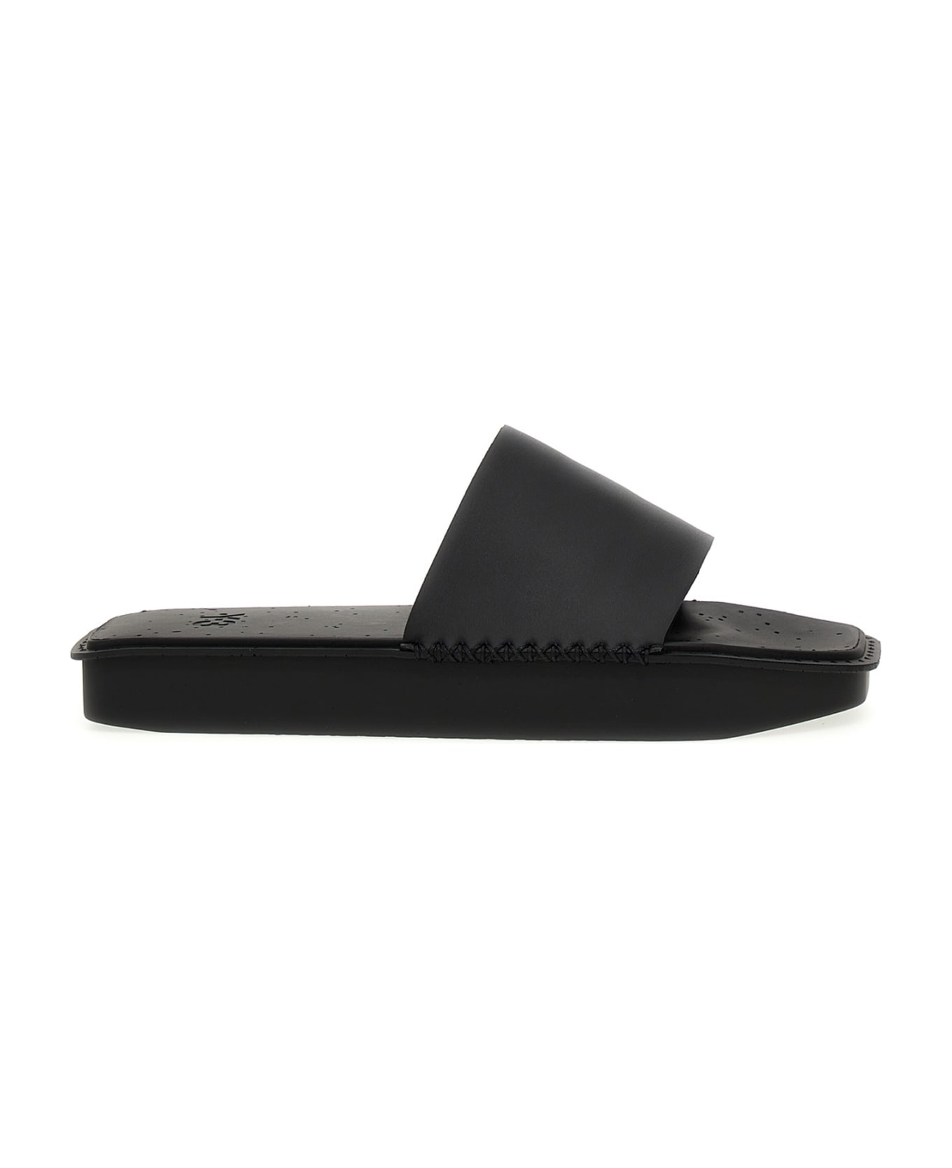 Y-3 'water Slide' Sandals - BLACK
