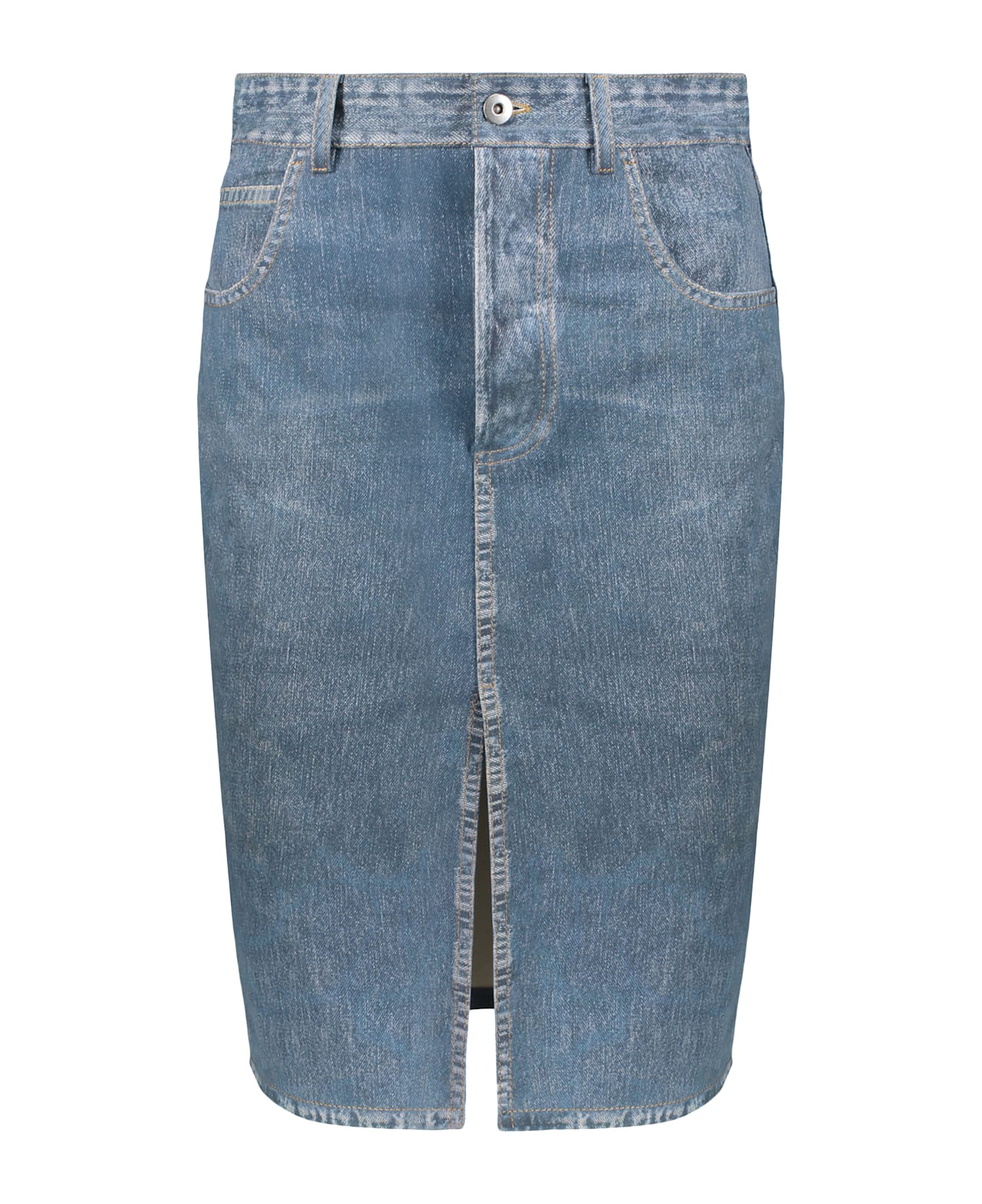 Bottega Veneta Printed Midi Skirt | italist