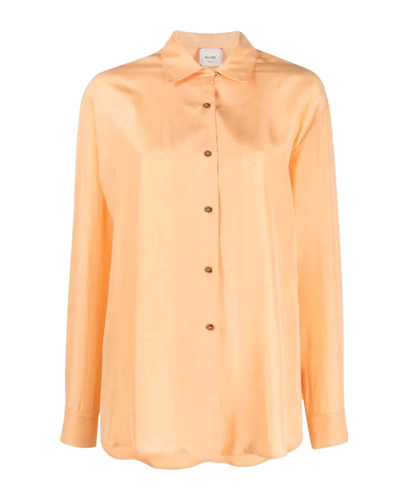 Alysi Orange Shirt Women . - Arancione