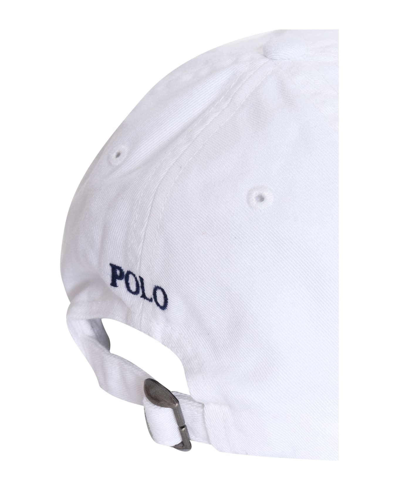 Polo Ralph Lauren White Baseball Hat - WHITE