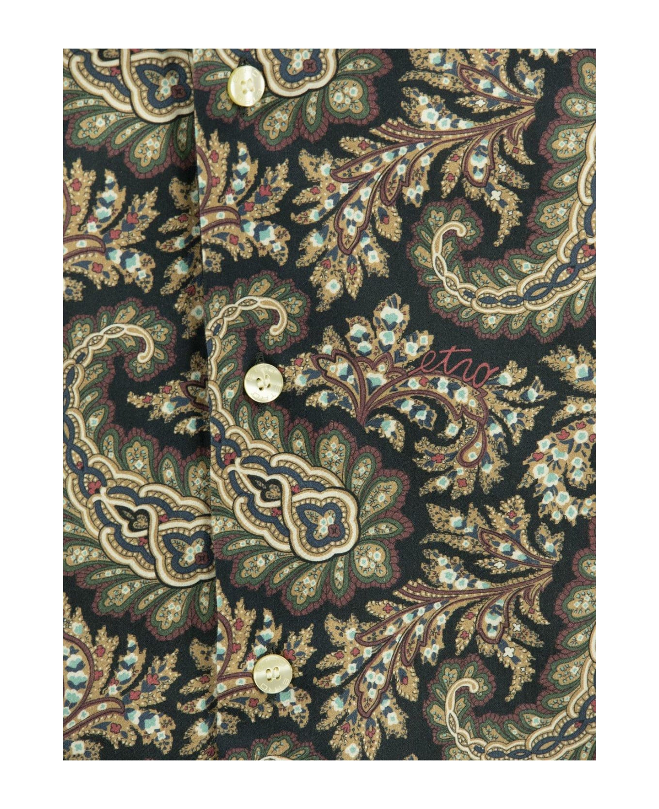 Etro Paisley-printed Buttoned Shirt - Multicolor