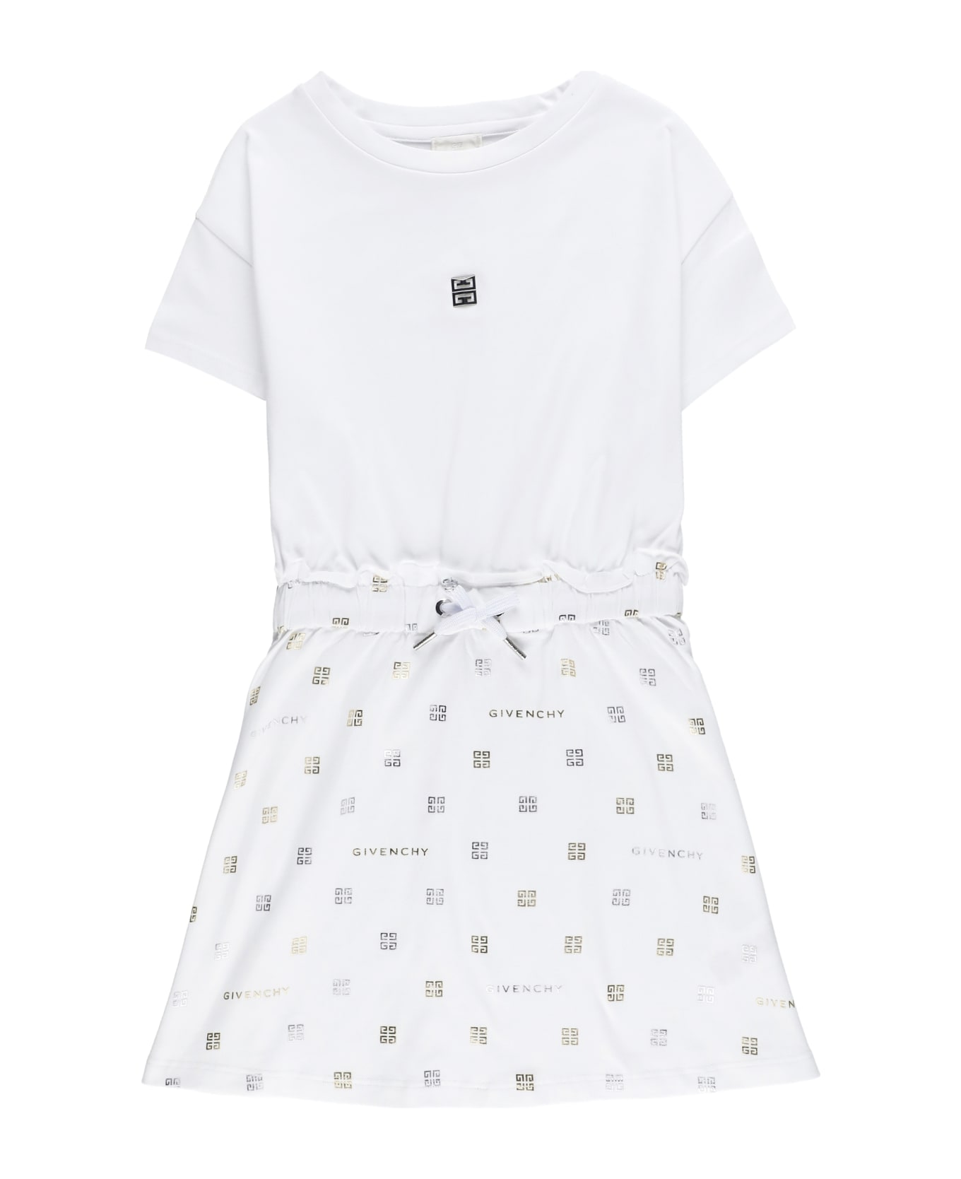 Givenchy Dress With Logo - Bianco ワンピース＆ドレス