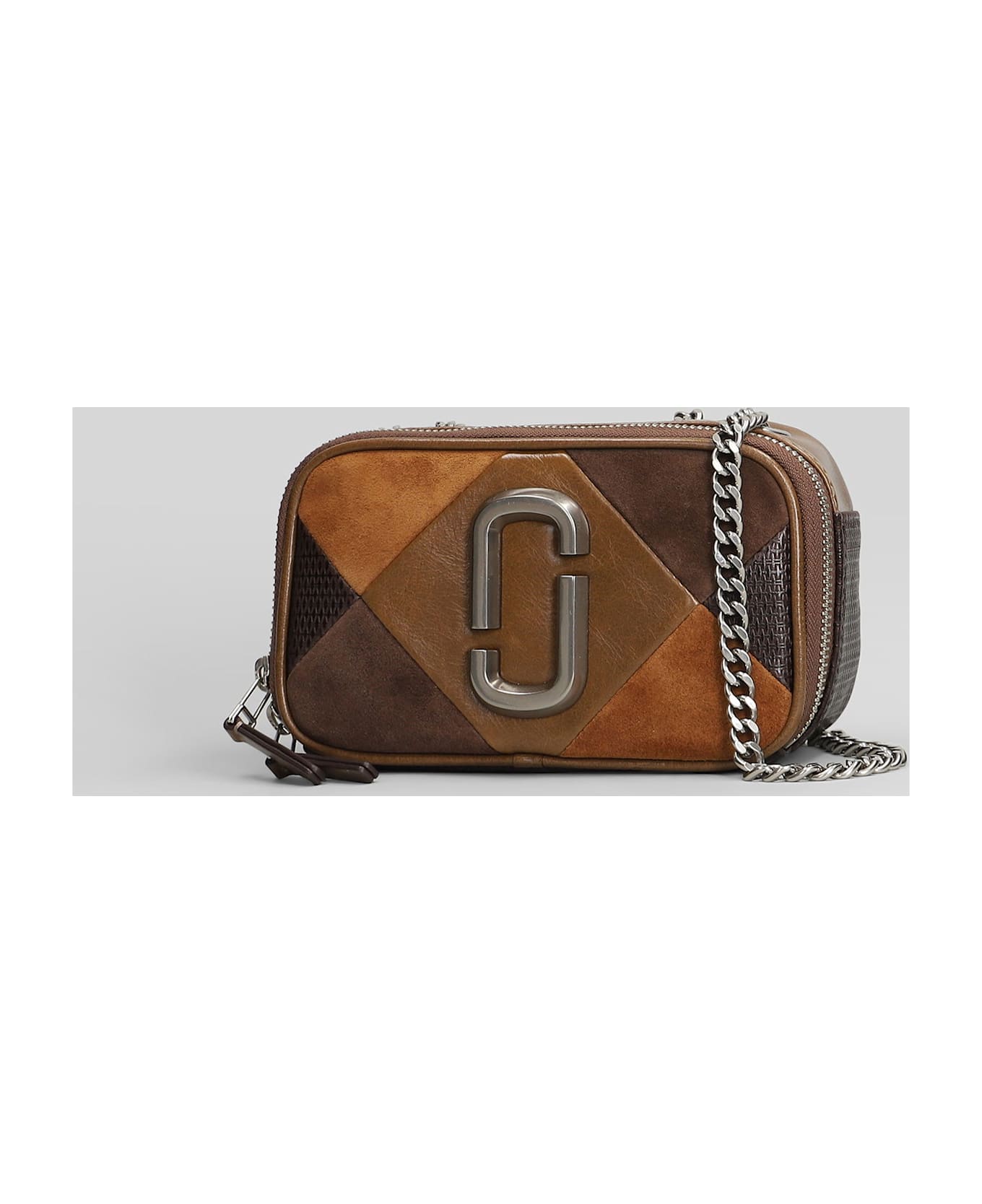 Marc Jacobs The Softshot Shoulder Bag In Brown Leather - brown