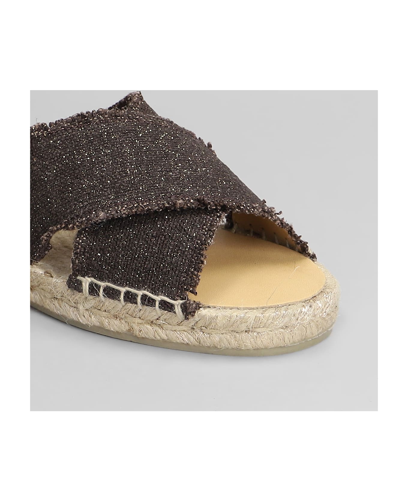 Castañer Palmera-032 Flats In Brown Canvas - brown
