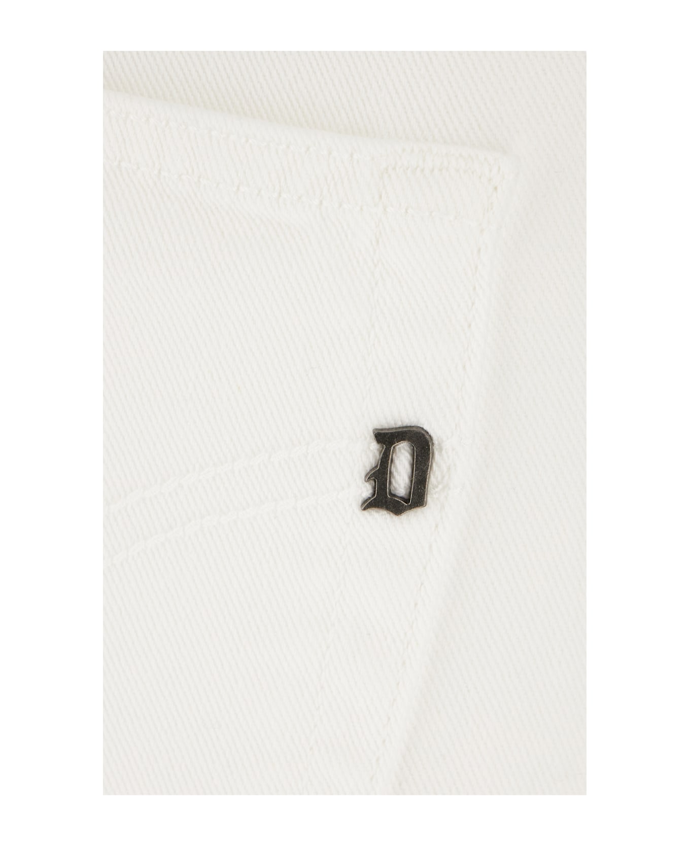 Dondup Stretch Denim Jeans - Bianco