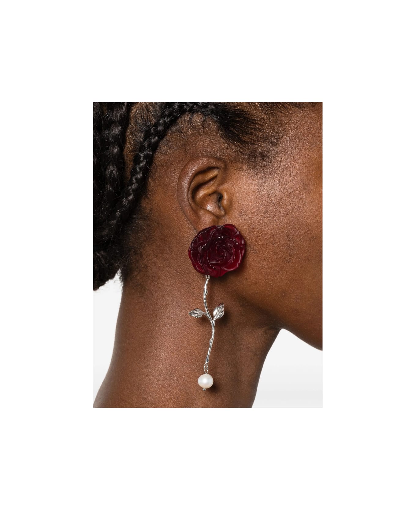 Magda Butrym Jewellery - SILVER/RED