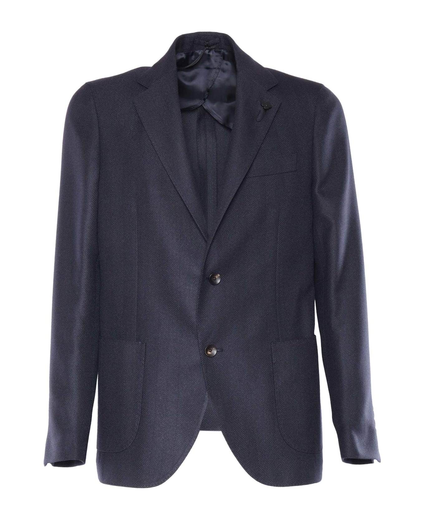 Lardini Special Line Drop 7 Reg Man Jacket - MULTICOLOR