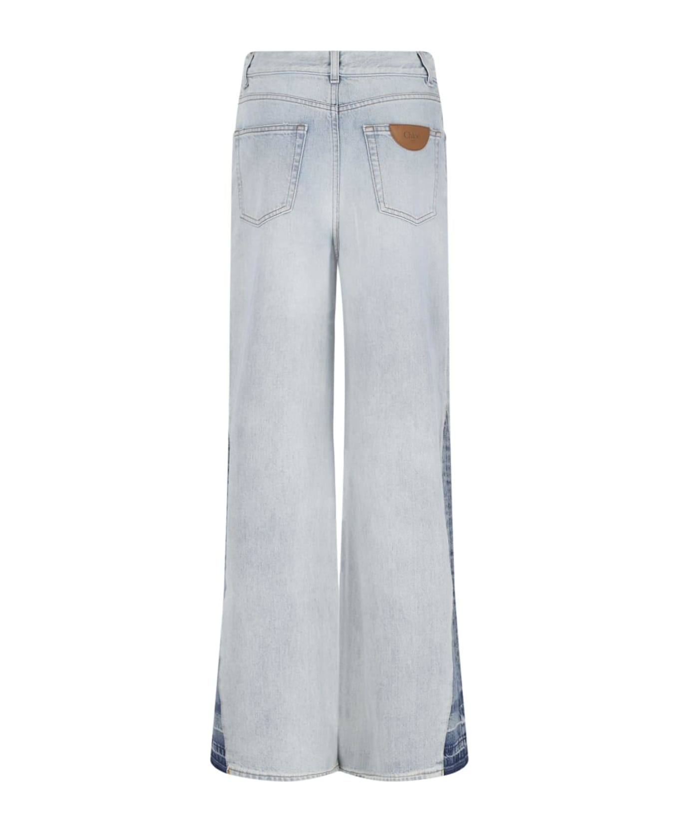 Chloé Flared Leg Jeans - Denim