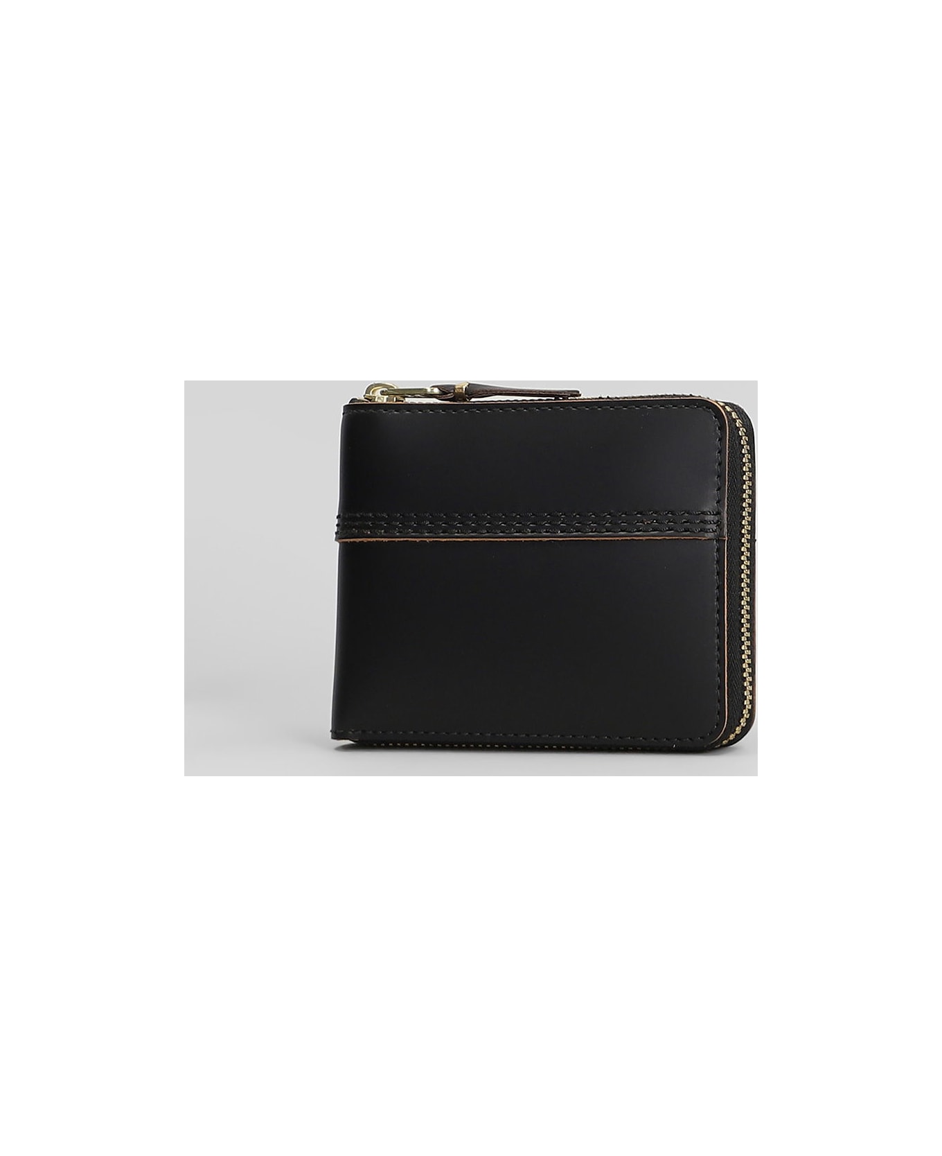 Comme des Garçons Wallet Wallet In Black Leather - black