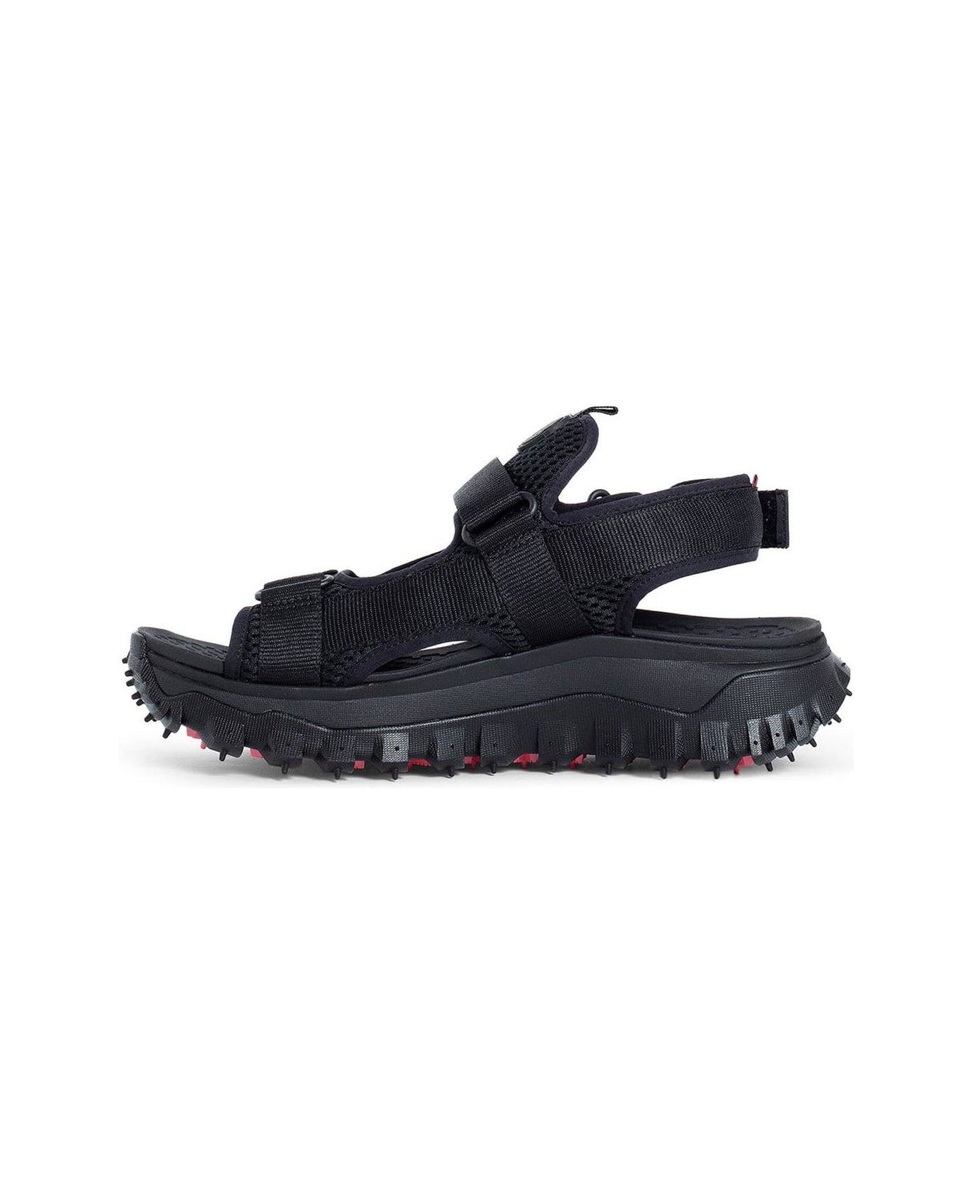 Moncler Trailgrip Vela Slingback Sandals - Black