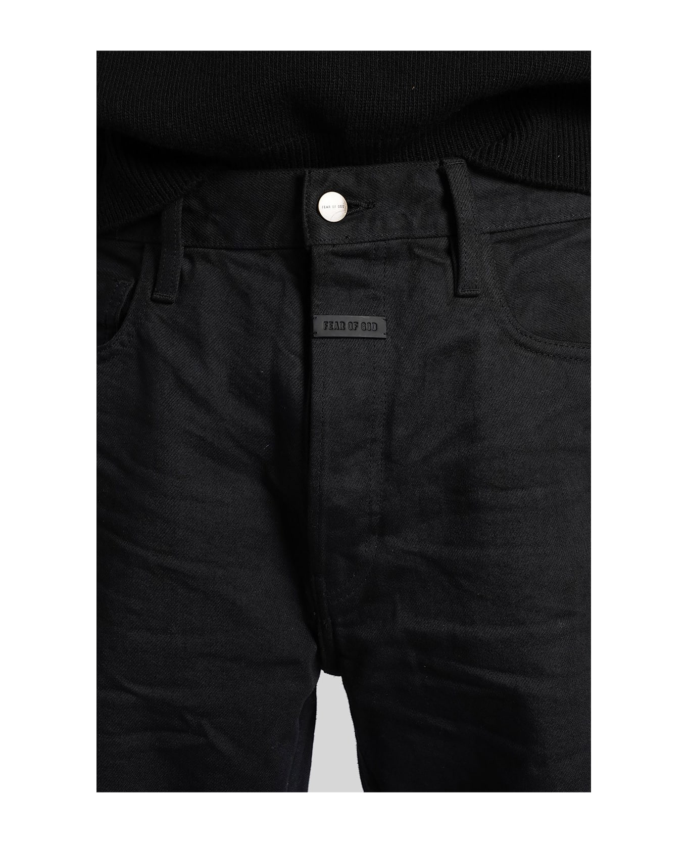 Fear of God Jeans In Black Cotton - black