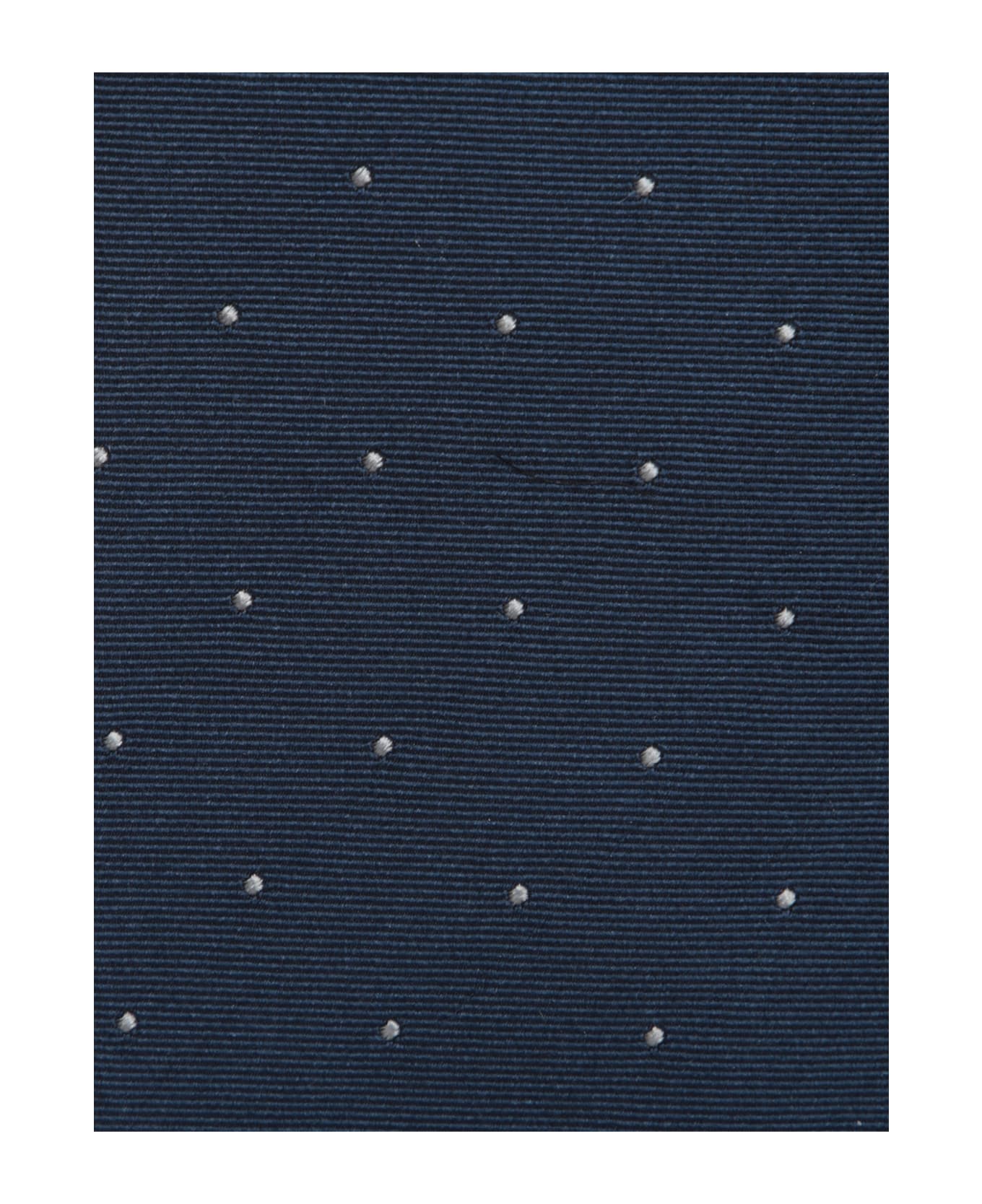 Tom Ford Mini Polka Dot Blue Tie - Blue