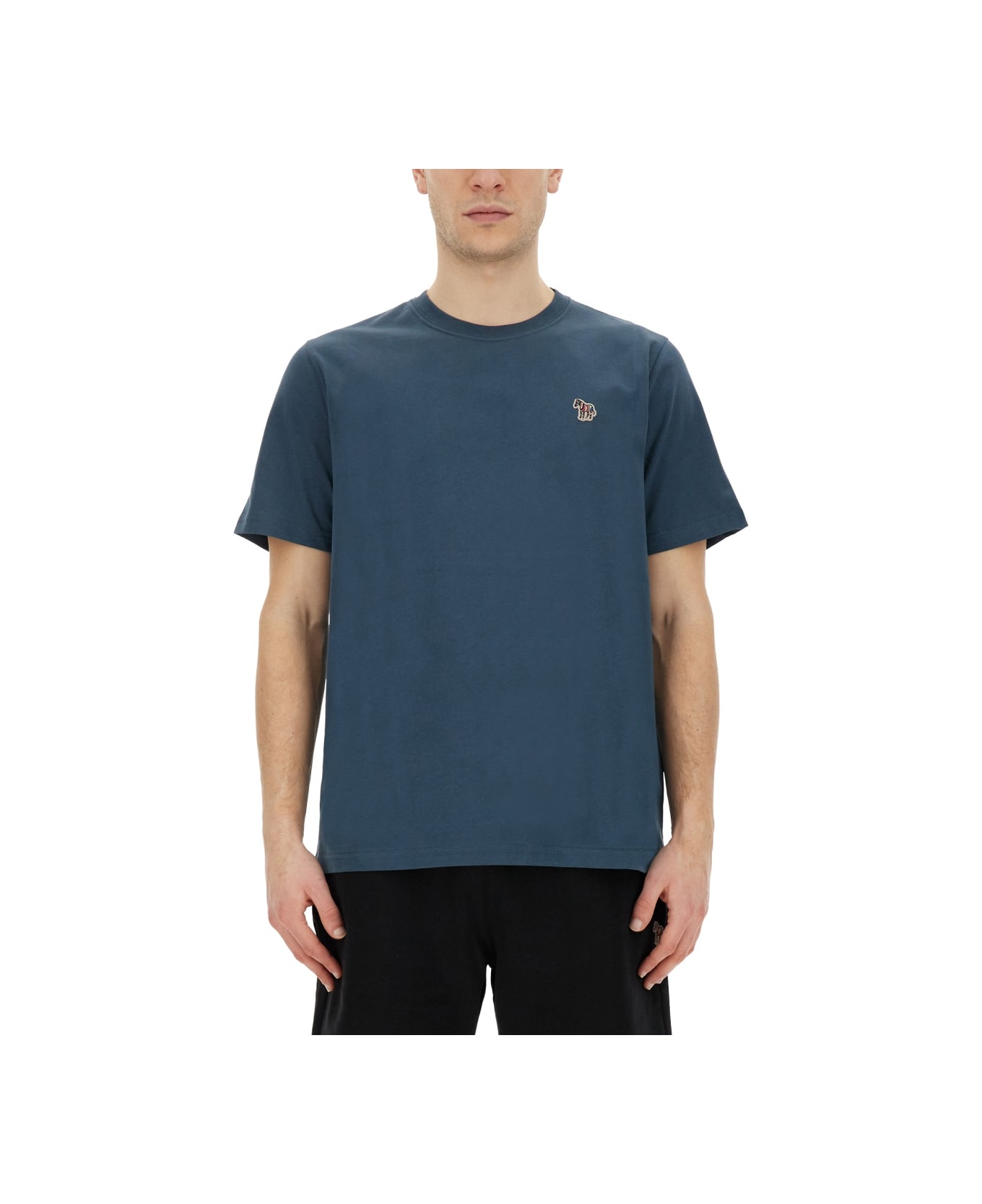 Paul Smith 'zebra' T-shirt - BLUE シャツ