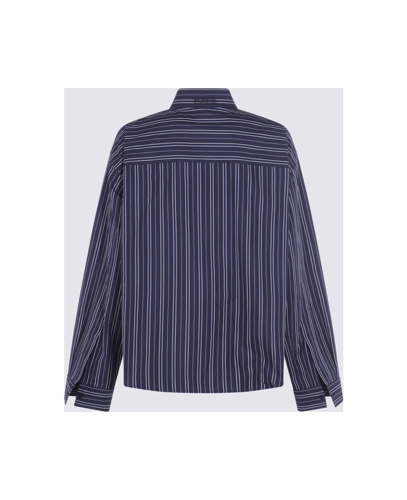 Balenciaga Navy Cotton Shirt