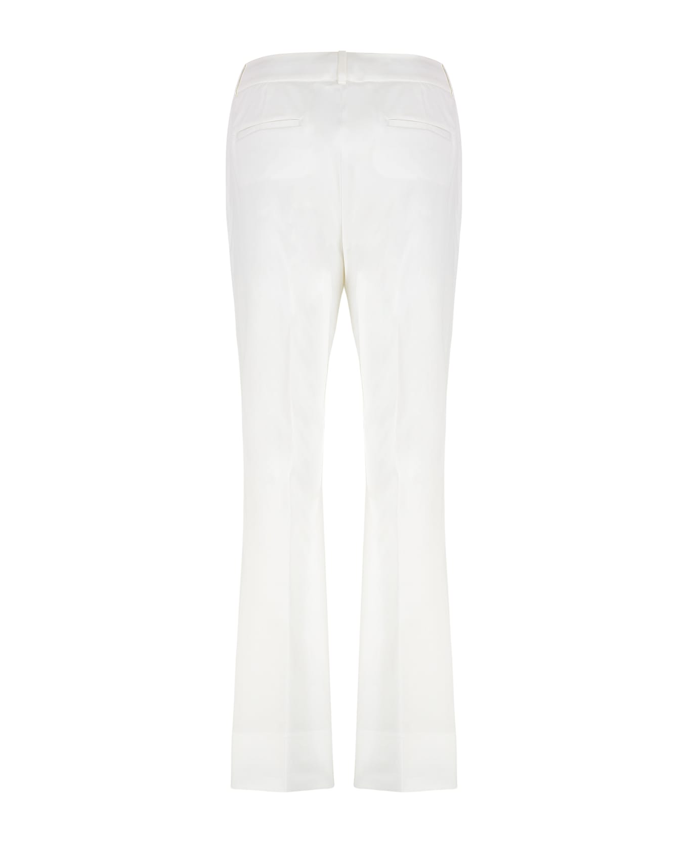 Peserico Cotton Trousers - White