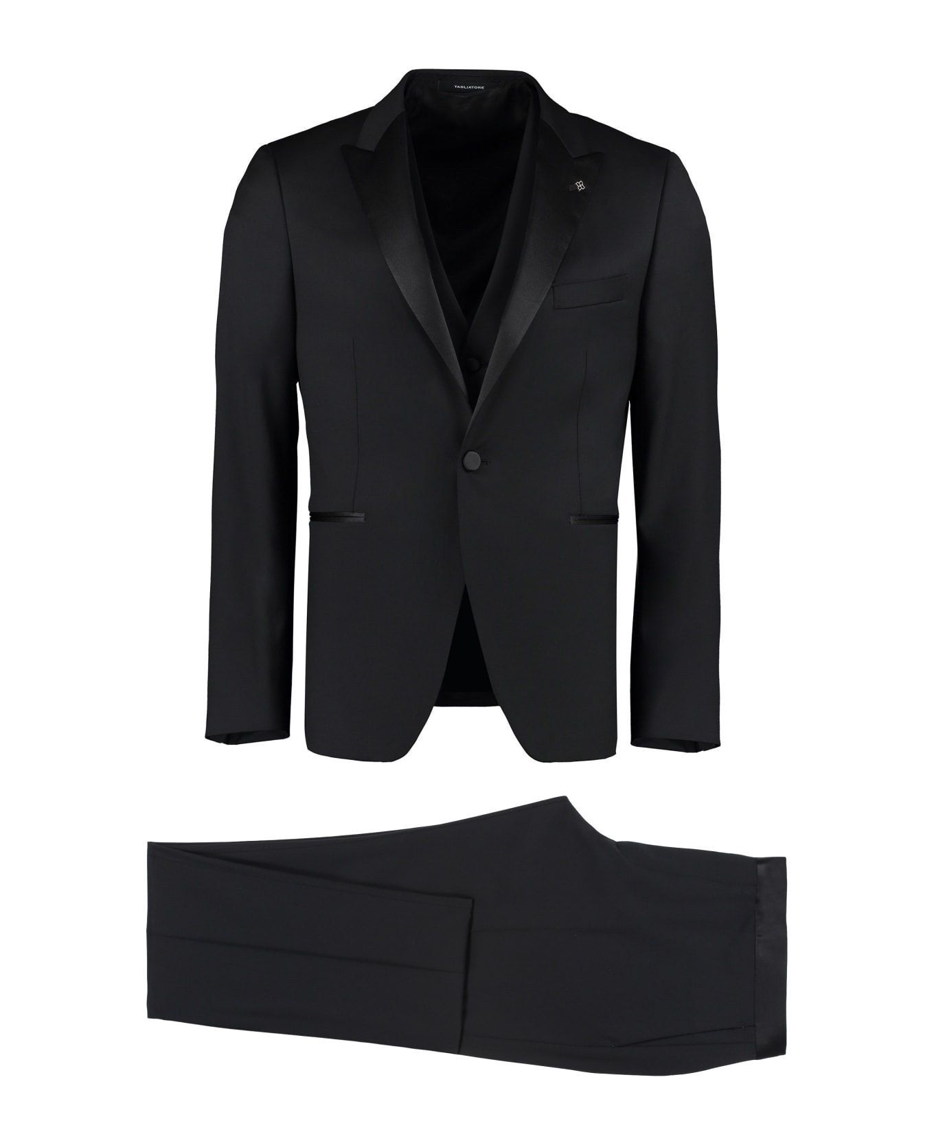 Tagliatore Wool Two-pieces Suit - Black