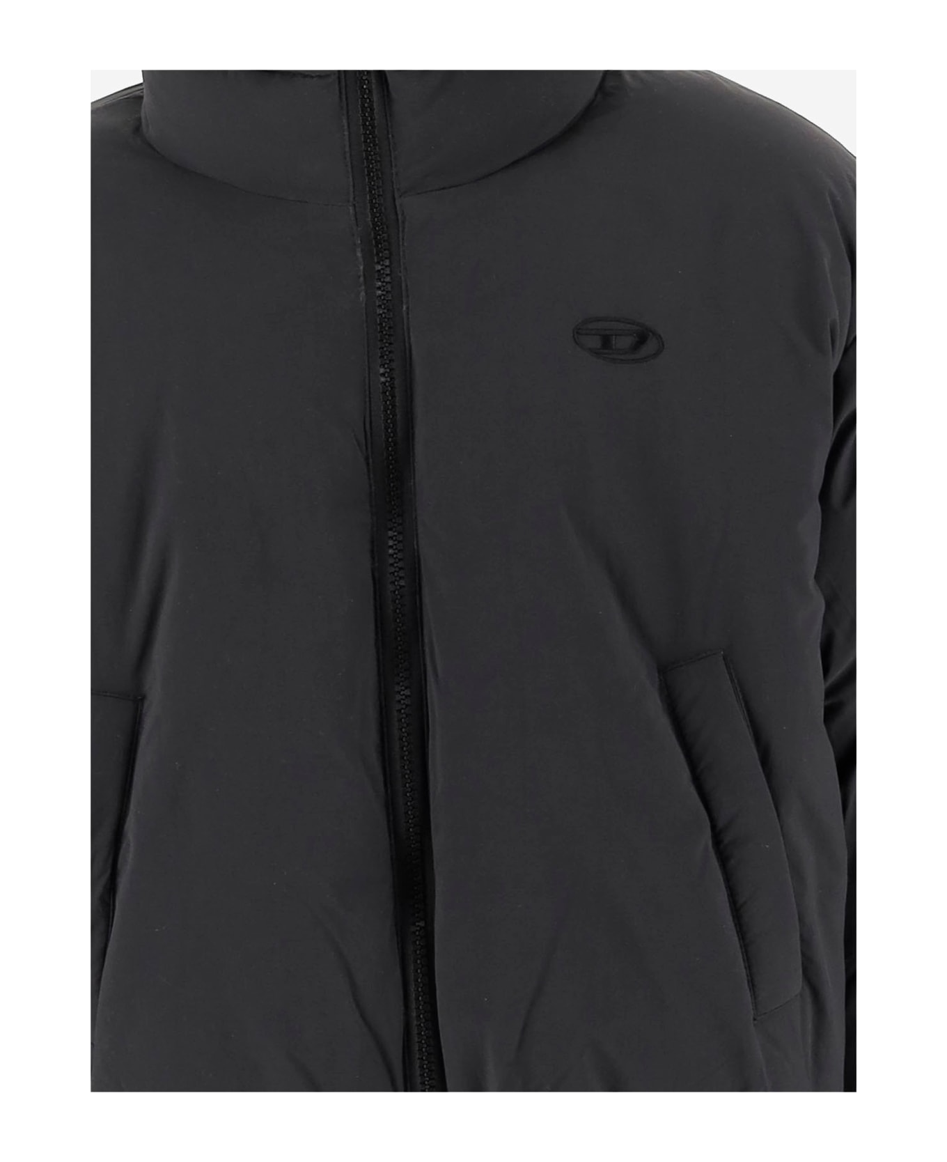 Diesel Jwravys Nylon Jacket - Black