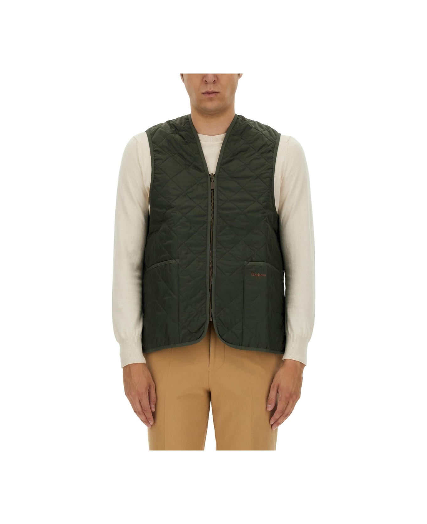 Barbour Quilted Vest - Green