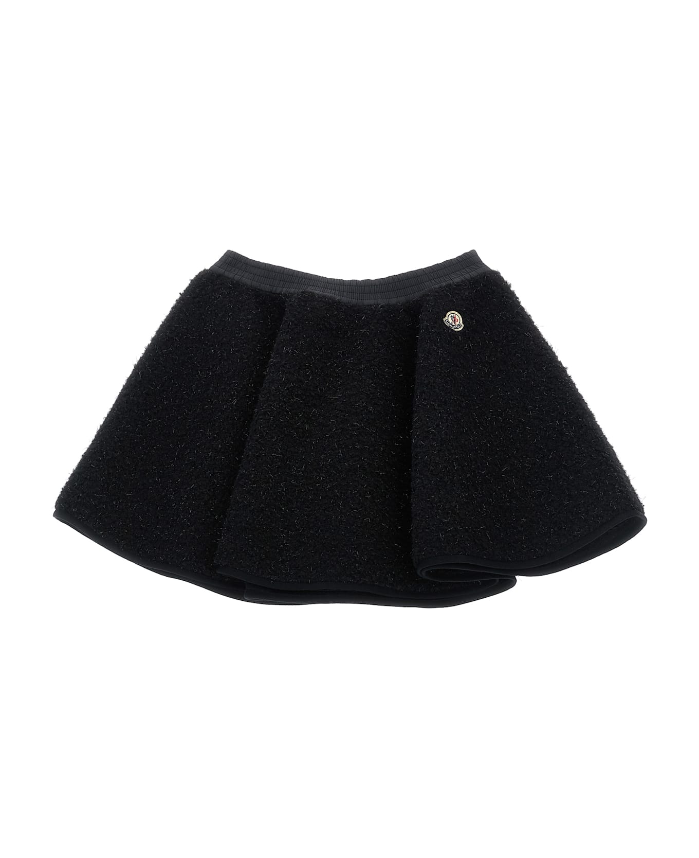 Moncler Metallic Teddy Skirt - Black  