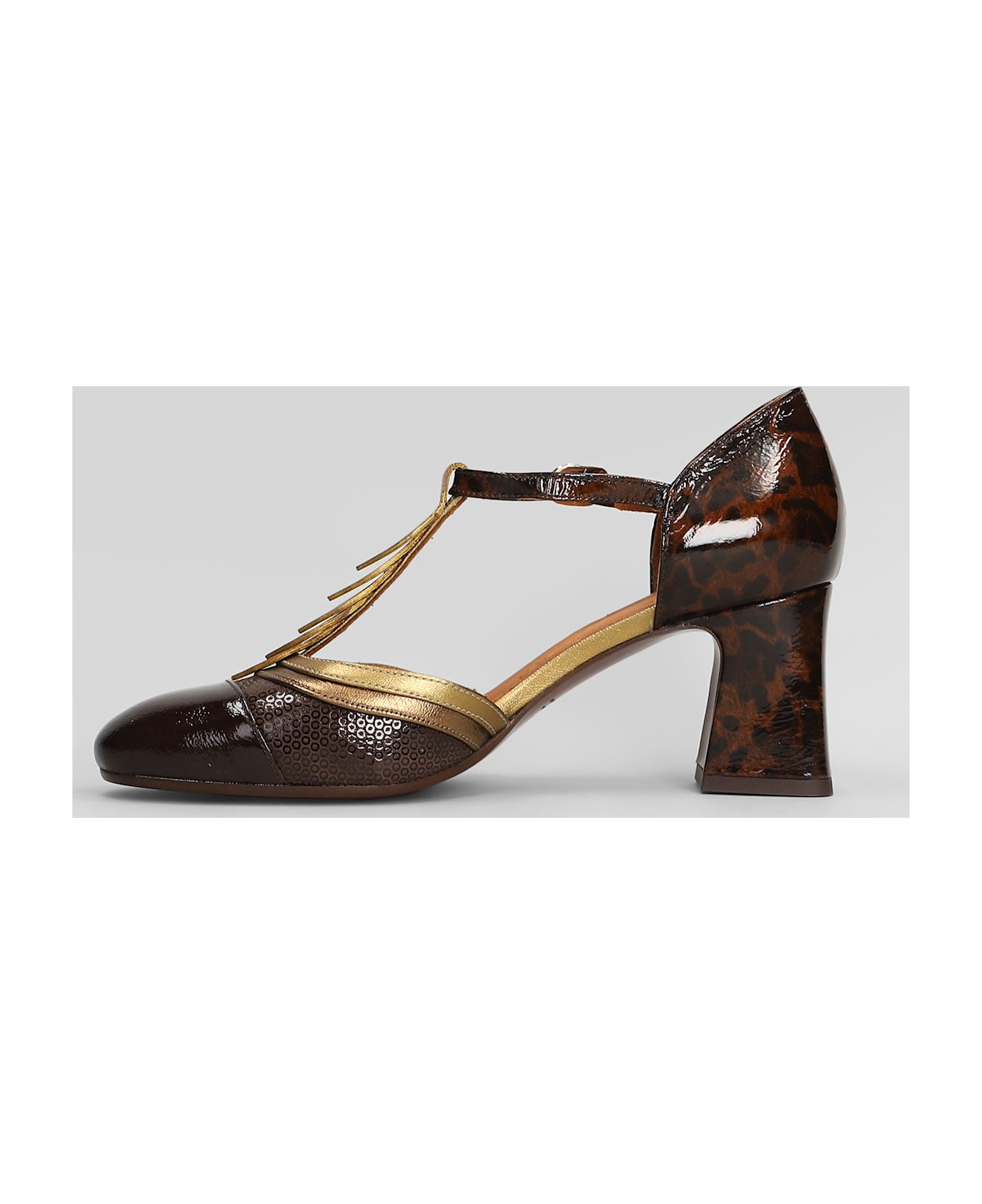 Chie Mihara Filly Pumps In Brown Leather - brown