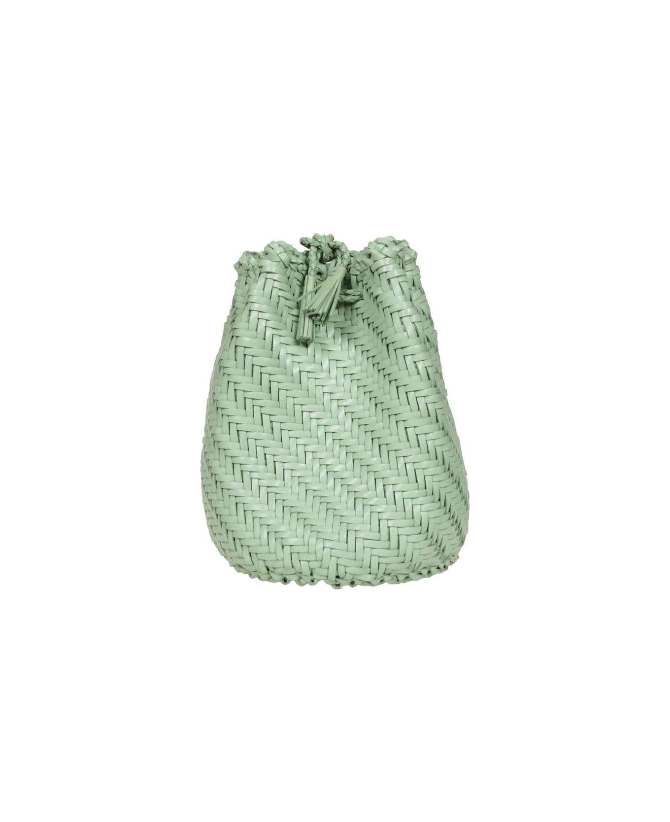 Dragon Diffusion Pompom Double Jump Bucket Bag - VERDE