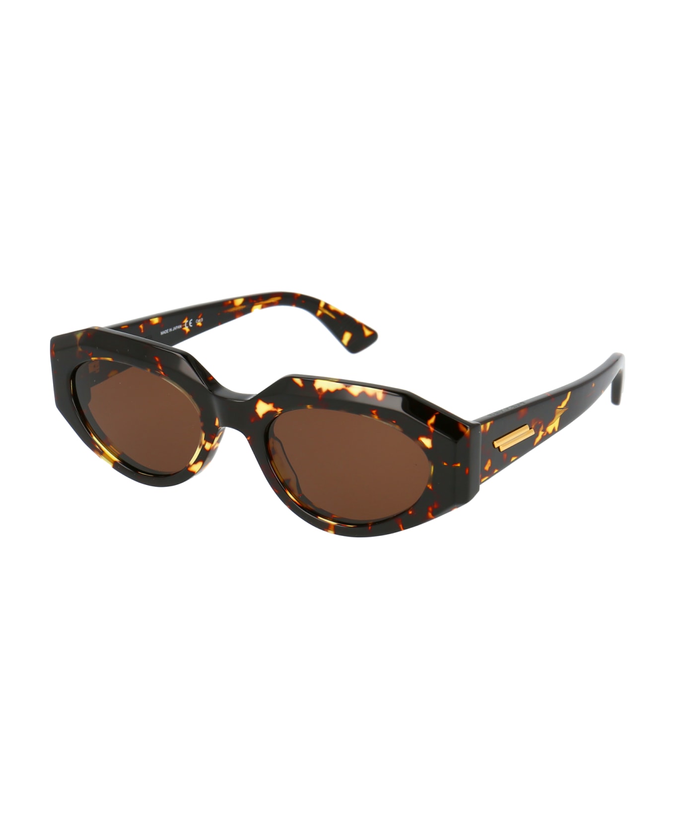 Bottega Veneta Eyewear Bv1031s Sunglasses - 002 HAVANA HAVANA BROWN