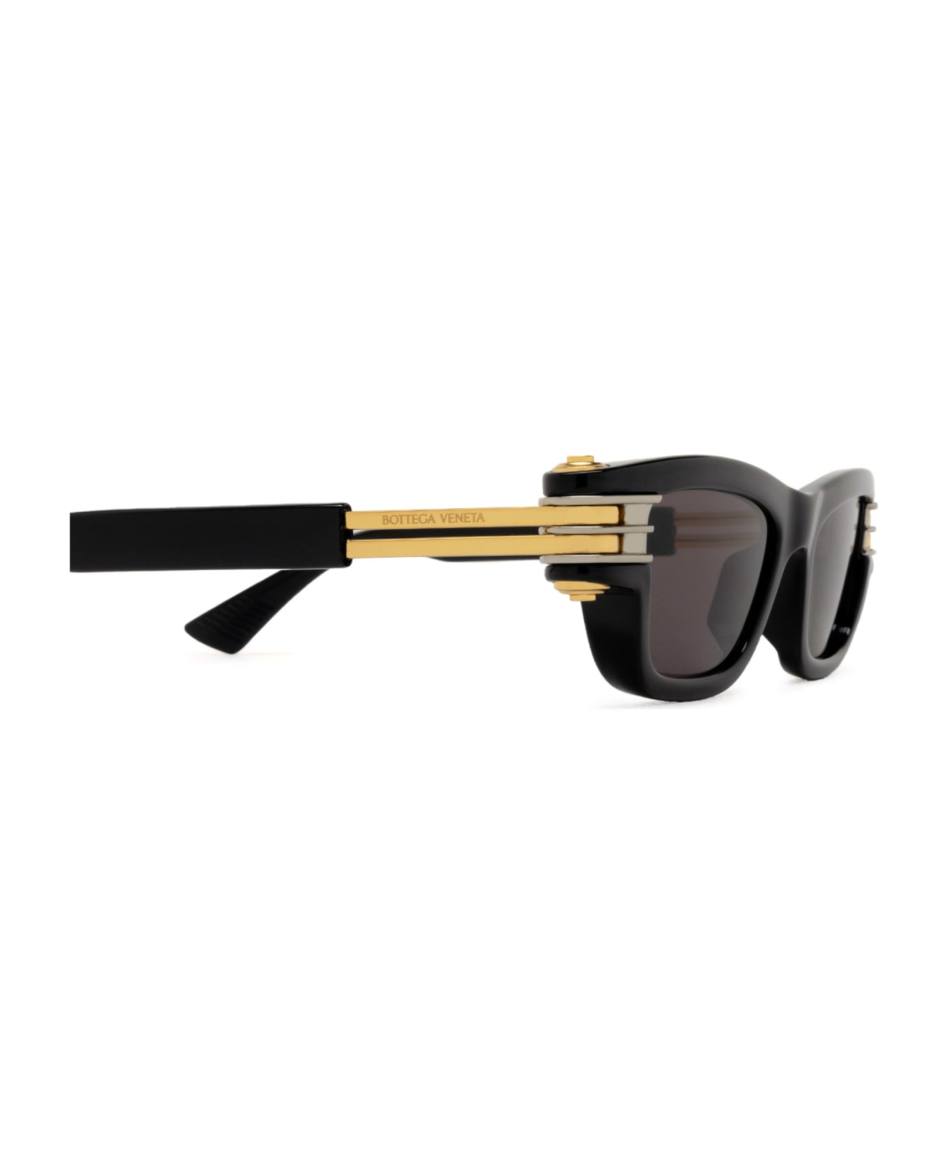 Bottega Veneta Bv1308s Black Sunglasses - Black grey